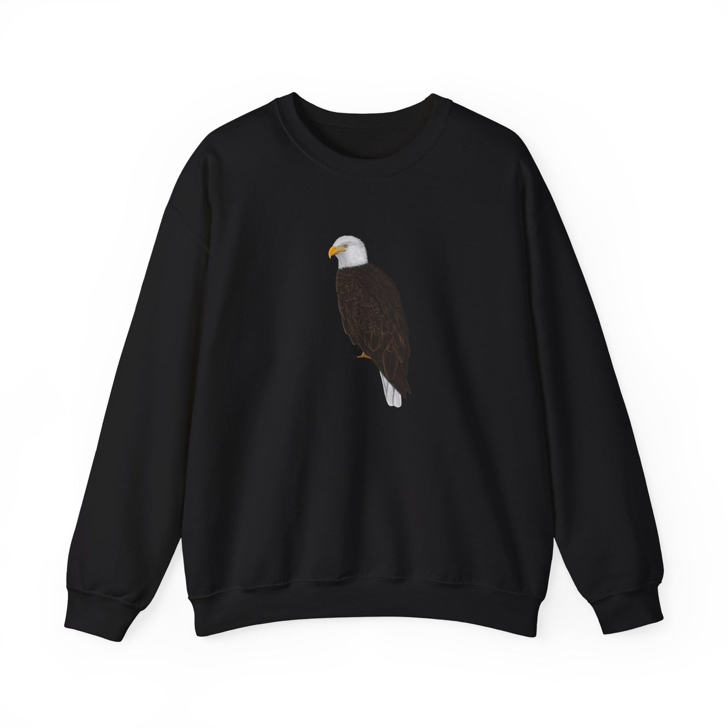 Bald Eagle Bird Watcher Biologist Crewneck Sweatshirt