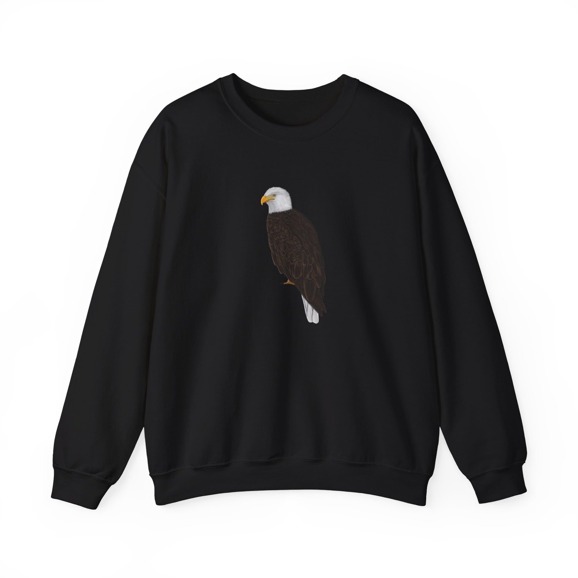 Bald Eagle Bird Watcher Biologist Crewneck Sweatshirt