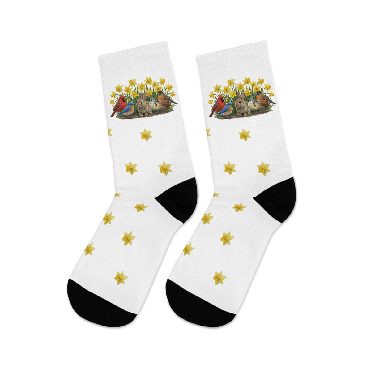 Bluebird, Cardinal, Robin and Tern Socks – Accessories All Over Print style