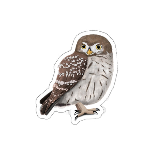 Owl Bird Kiss-Cut Sticker