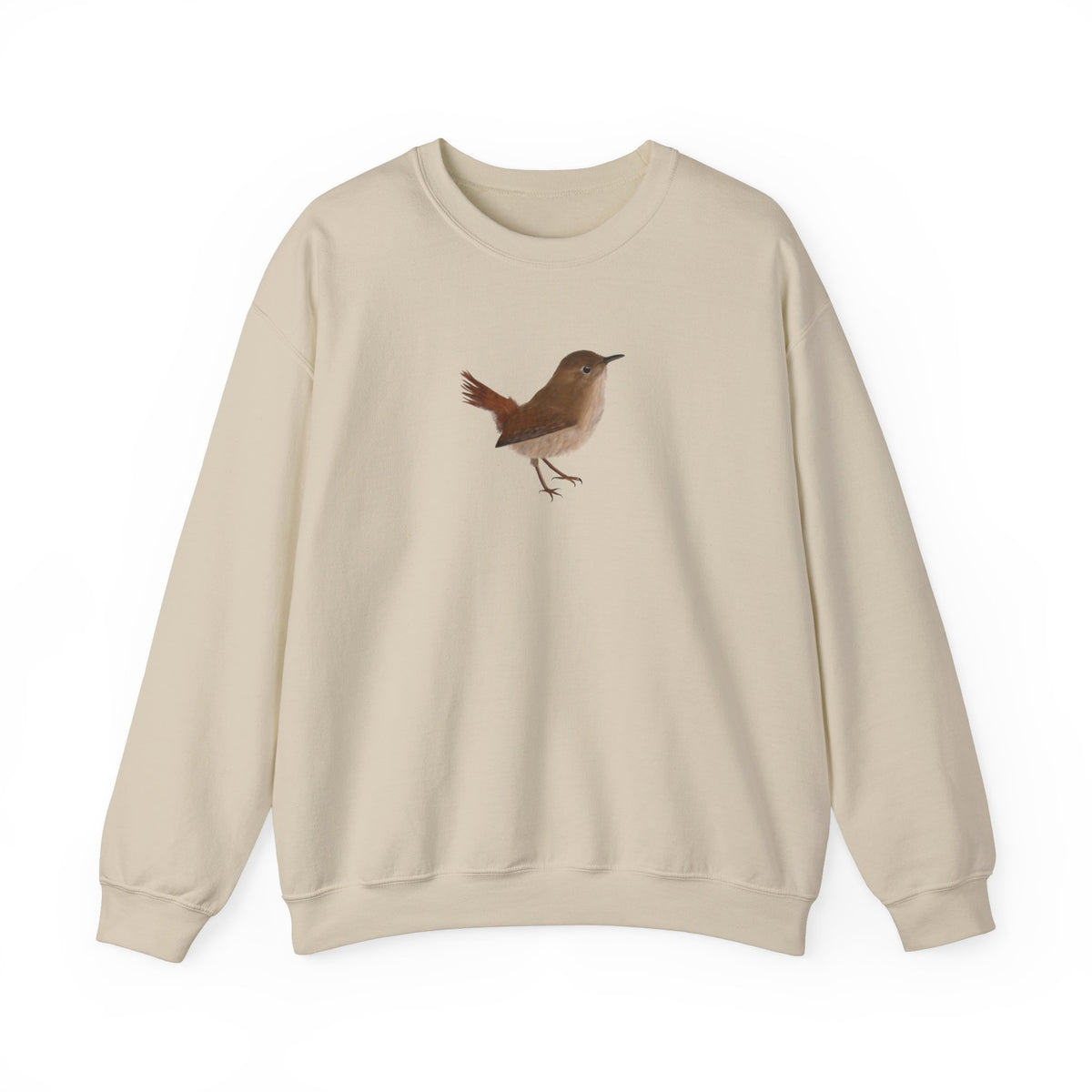 Wren Sweatshirt on Crew neck background