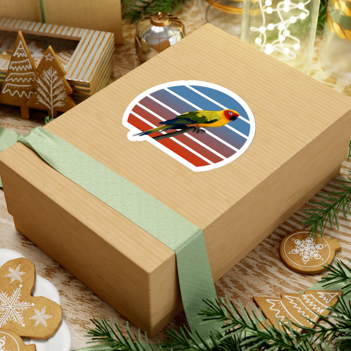 Conure Paper products on Home & Living background