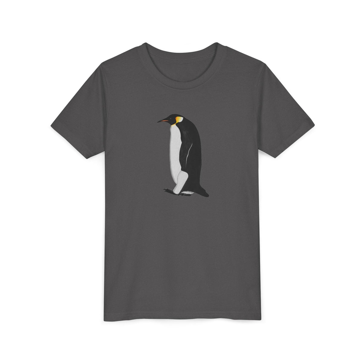 Emperor Penguin Birding & Birdwatching Bird Youth T-Shirt – Bright Kids Clothing, T-Shirts