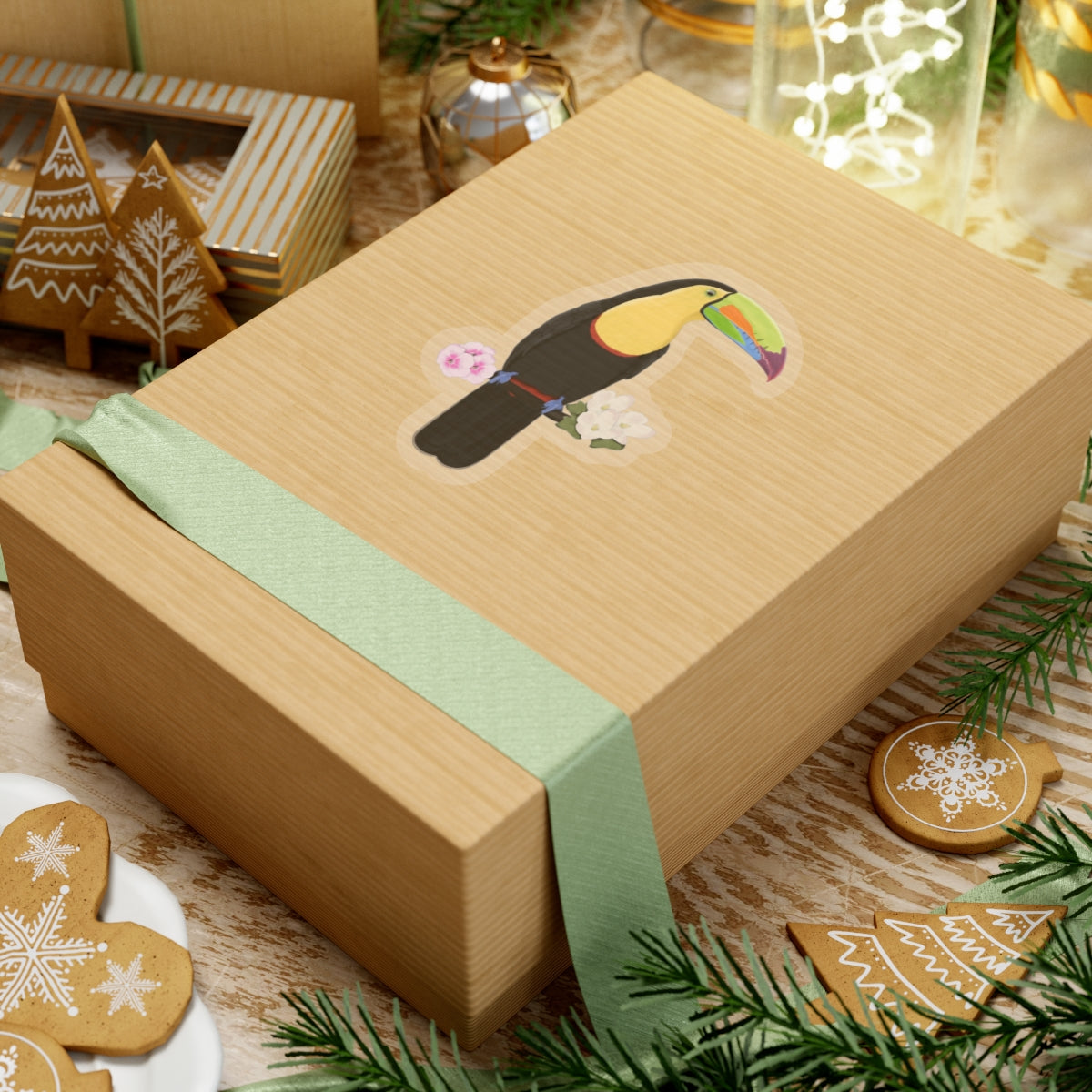 Keel-Billed Toucan Bird Sticker