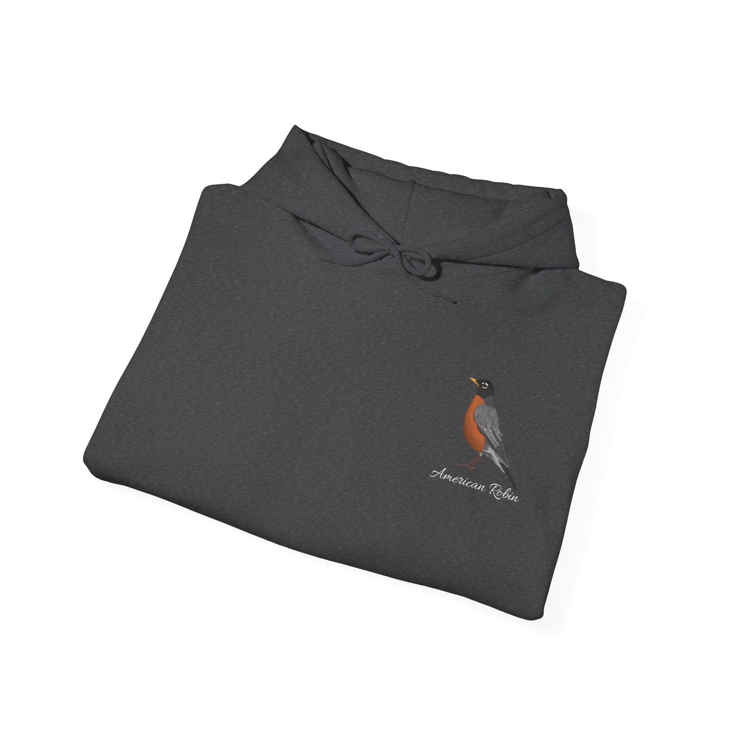 American Robin Birding Birdwatching Bird Hoodie