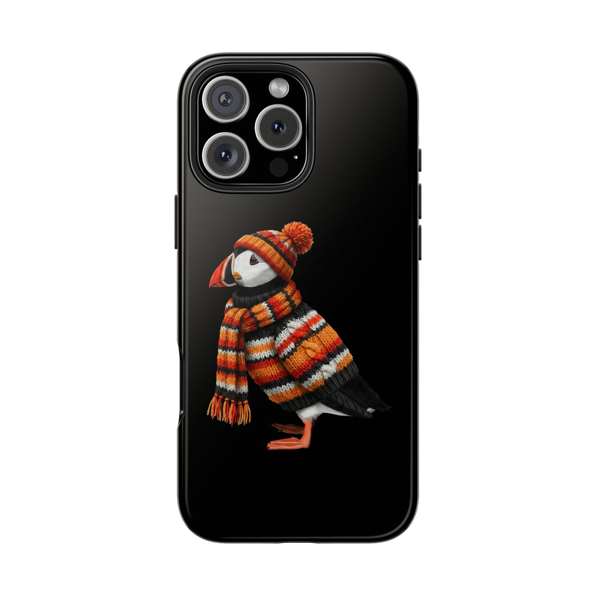 Puffin Dual-Layer iPhone Case with Bird Art – The Perfect Gift for Ornithologists & Bird Lovers