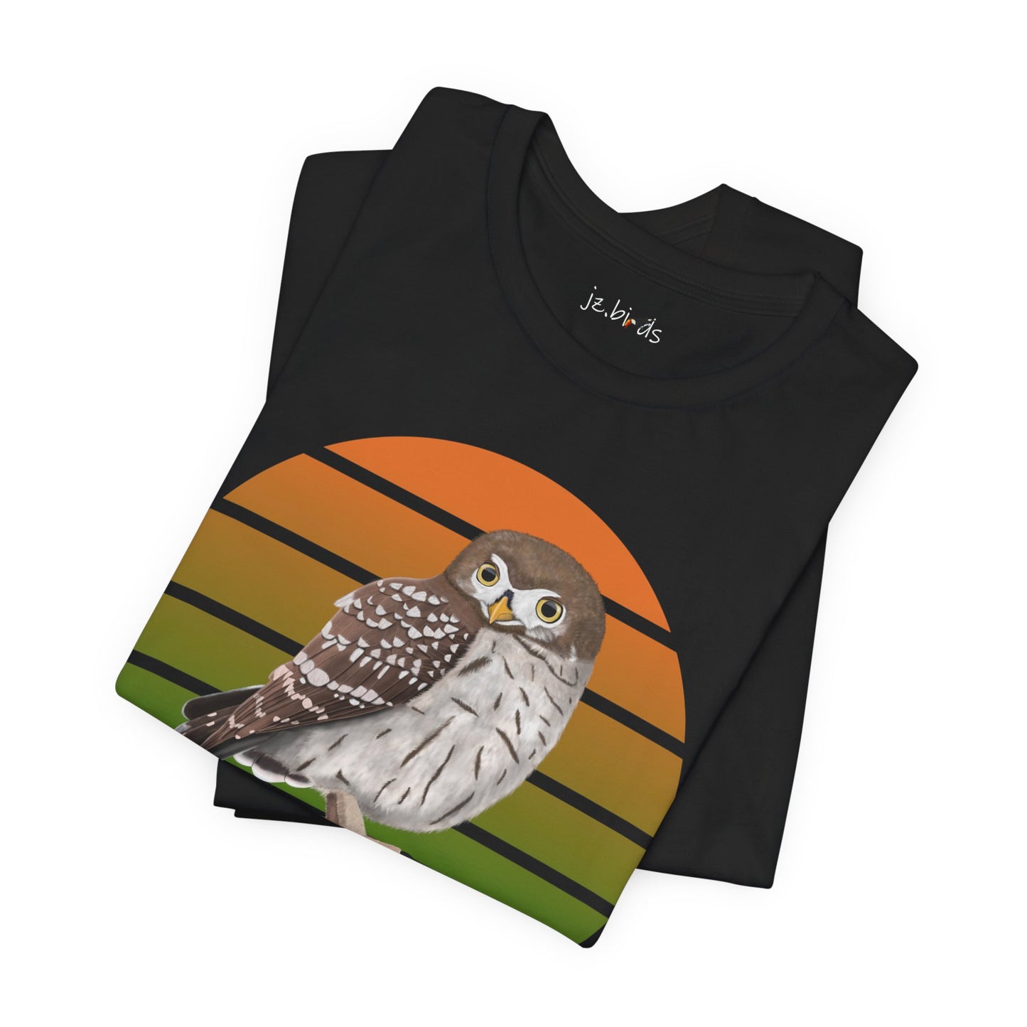 Little Owl Birdwatcher Bird T-Shirt