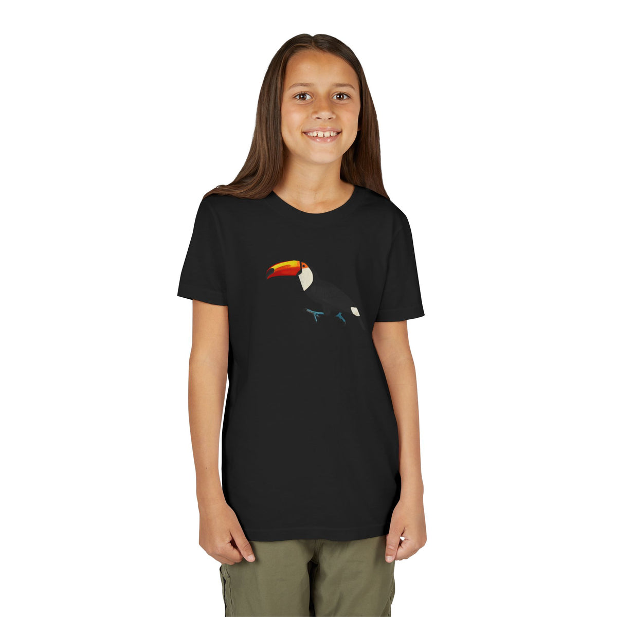 オオハシ バードウォッチング&バードウォッチング ユースTシャツ