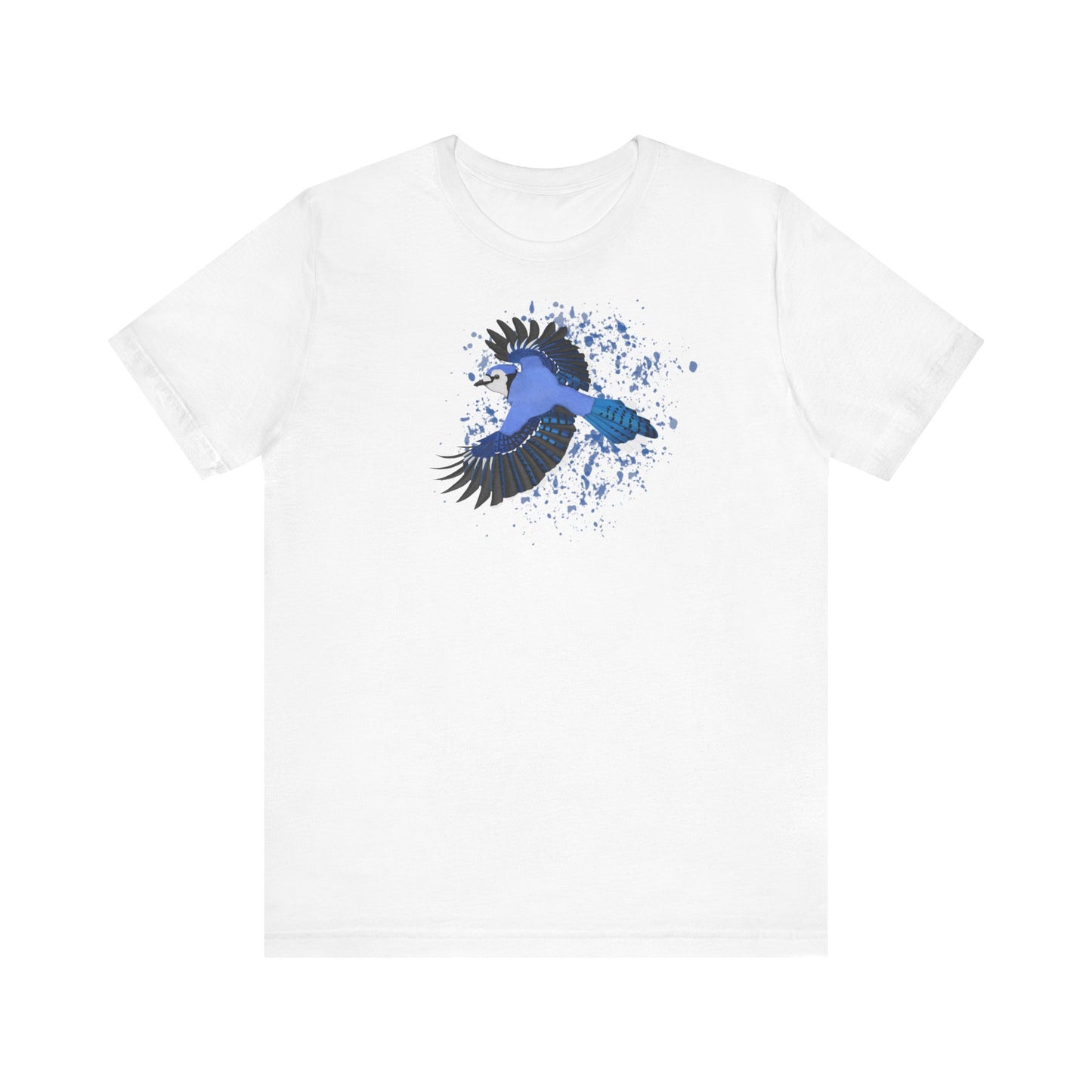 Blue Jay Vogel T-Shirt für Vogelfreunde