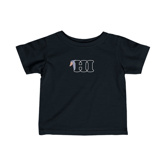Shoebill Bird Hi Baby & Toddler Fine Jersey Tee