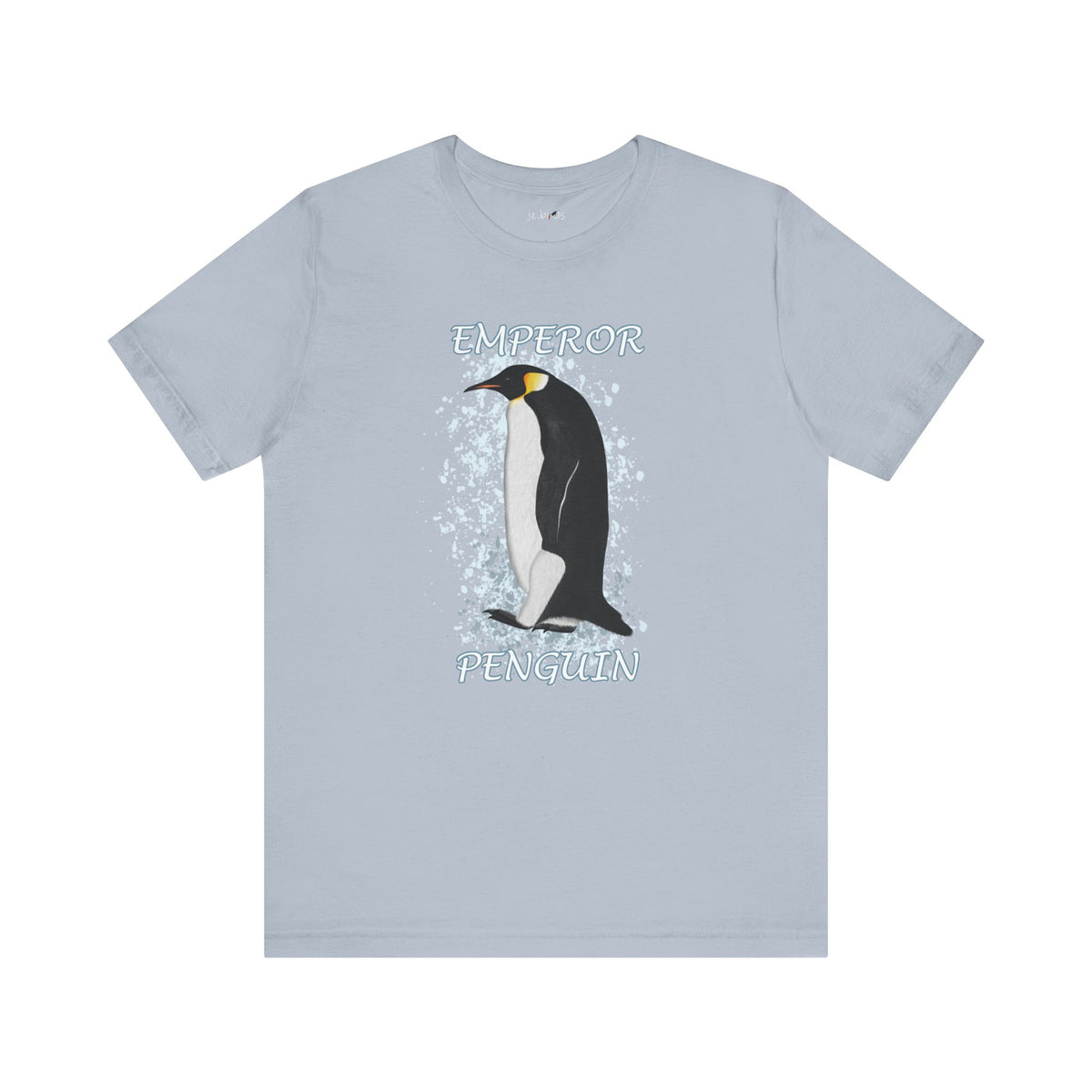 Emperor Penguin Birding & Birdwatching Bird T-Shirt – Cotton, Crew neck