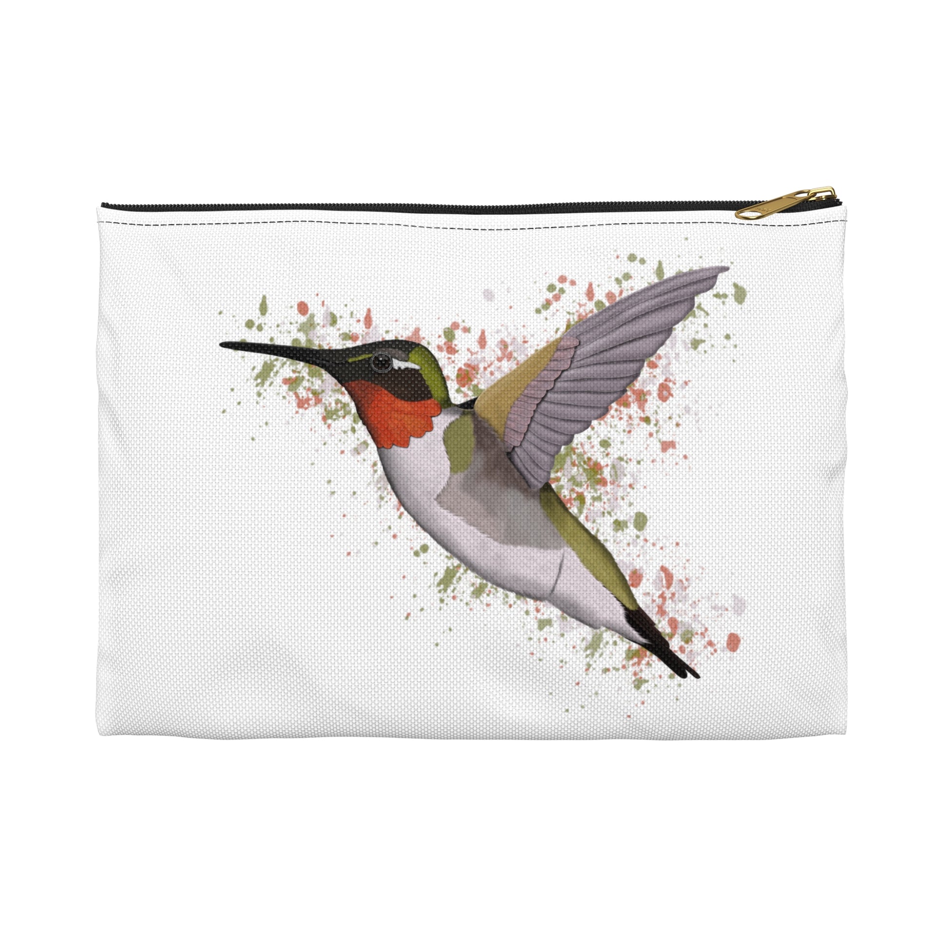 Hummingbird Bird Art Accessory Pouch - jz.birds