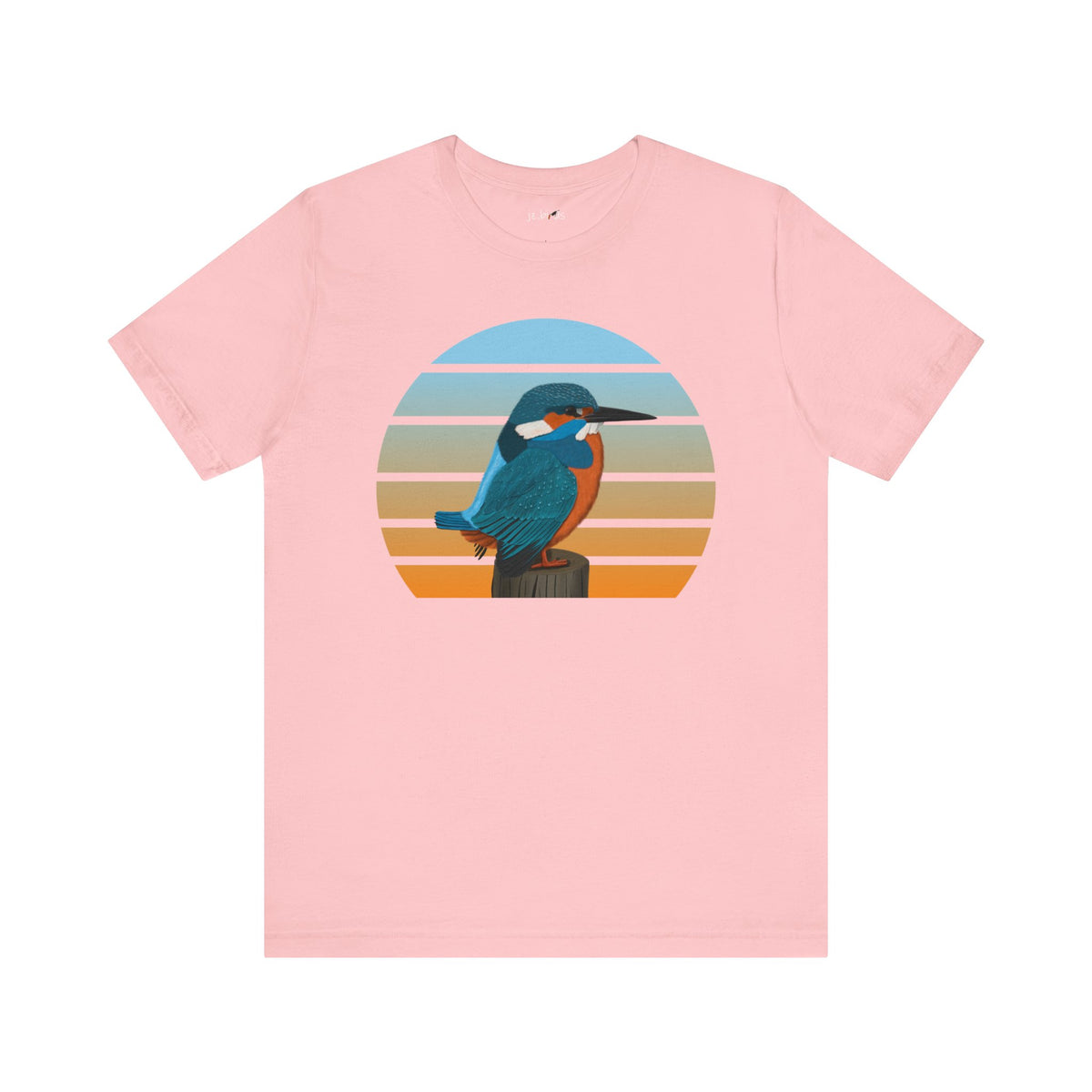 Kingfisher T-Shirt – Cotton, Crew neck