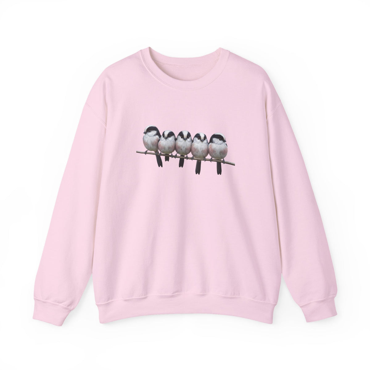 Long Tailed Titmouse Sweatshirt | Bird Watcher Crewneck Unisex Songbird Gift for Lovers – Animal Lover and Avian Enthusiast style