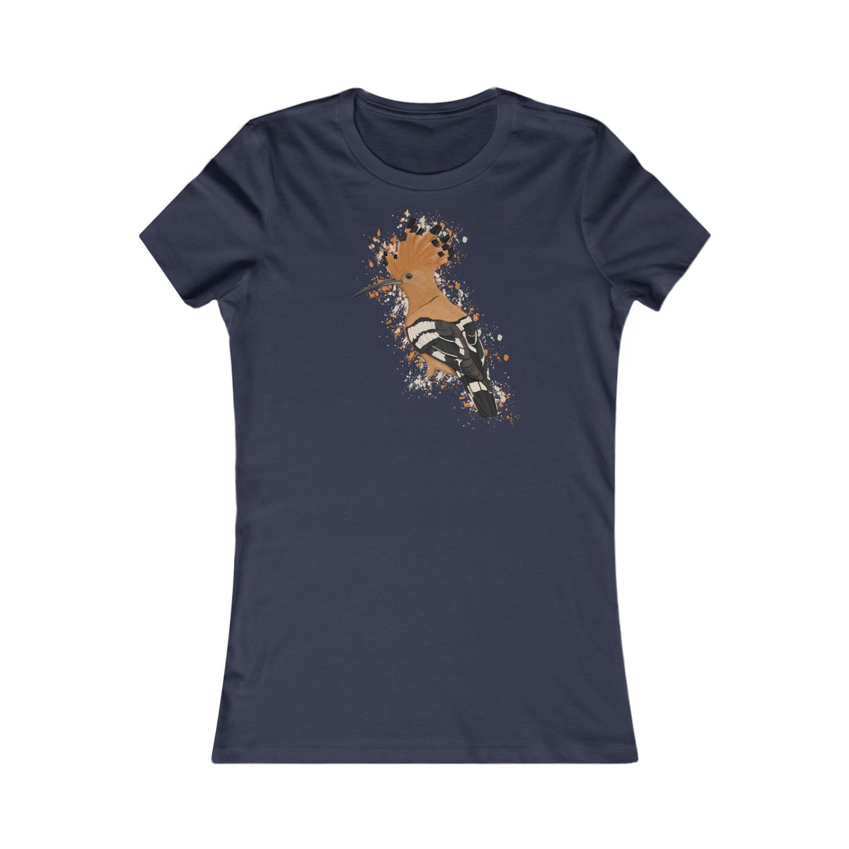 Wiedehopf Vogel Frauen T-Shirt – Bird Graphic Tee und Watching Stil