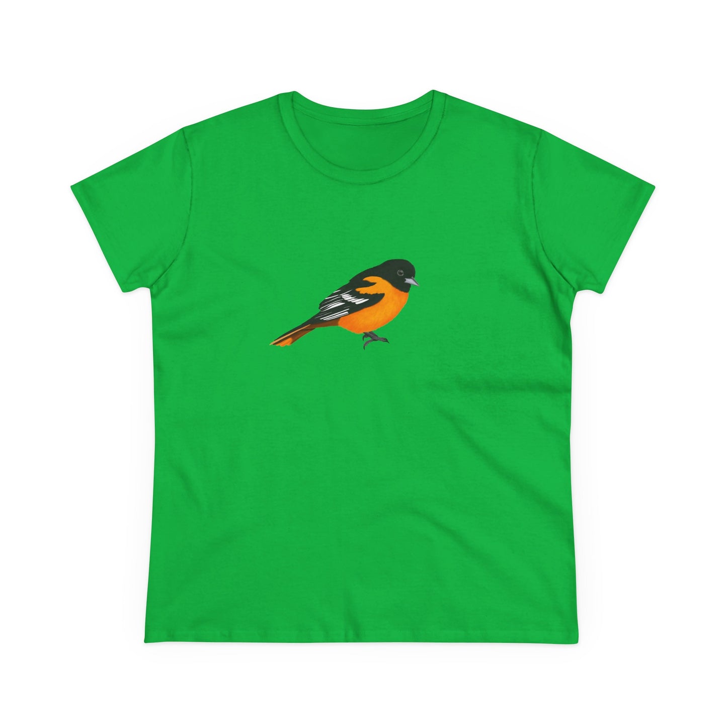 Baltimore Oriole Bird Design for Birdwatchers and Bird Lovers Women's T-Shirt
