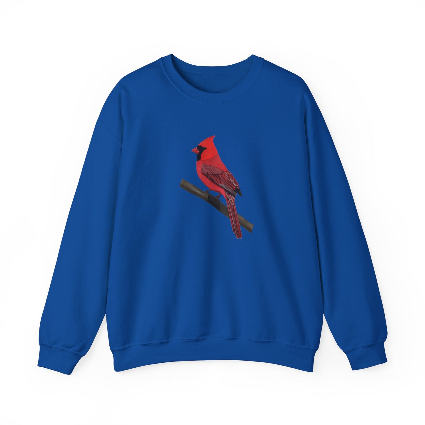 Cardinal Bird Watcher Biologist Crewneck Sweatshirt