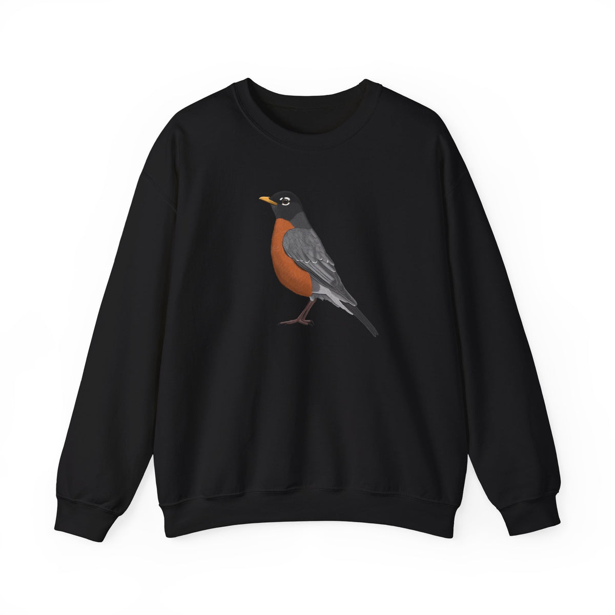 Robin Bird Watcher Biologist Crewneck Sweatshirt