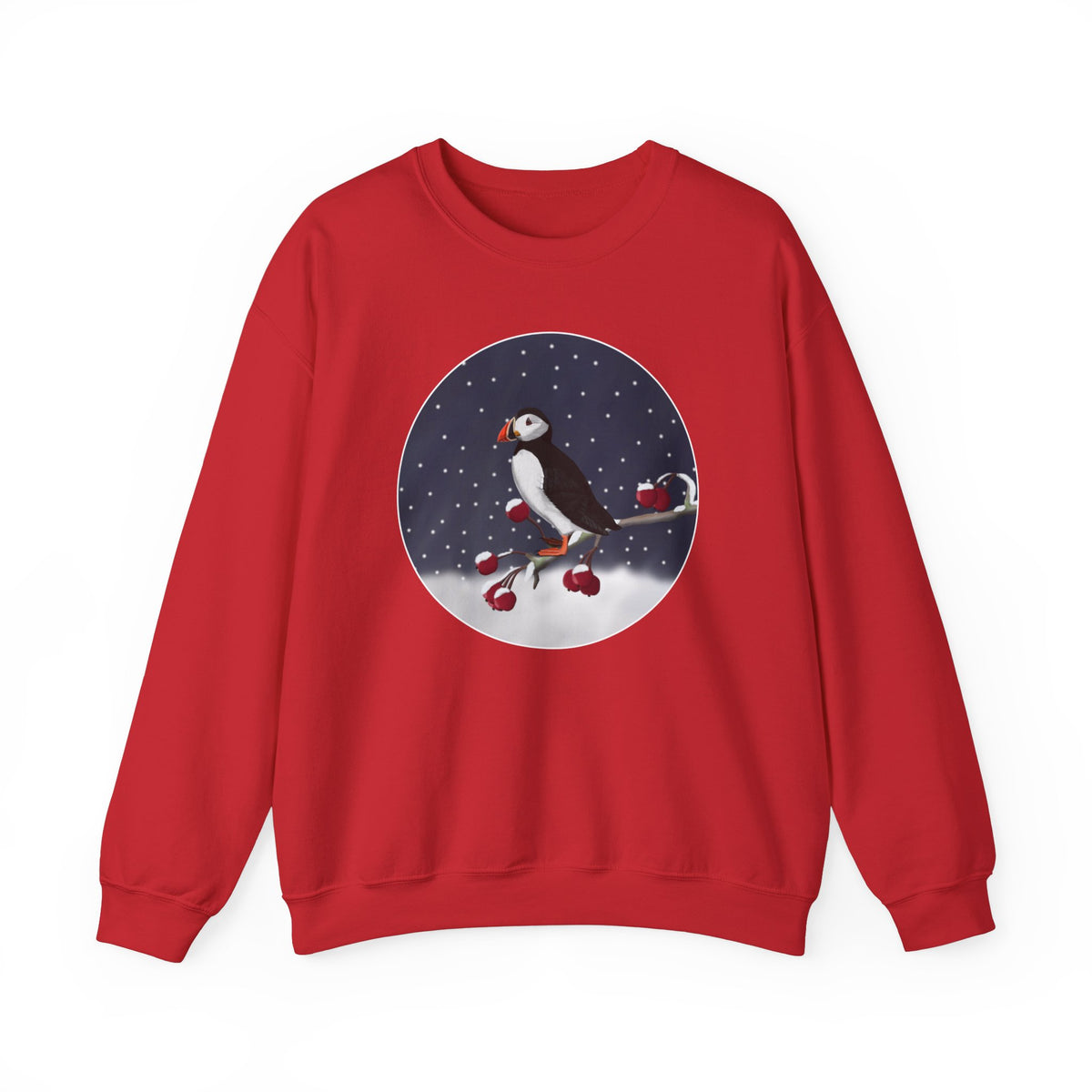 Puffin Sweatshirt – christmas, bird