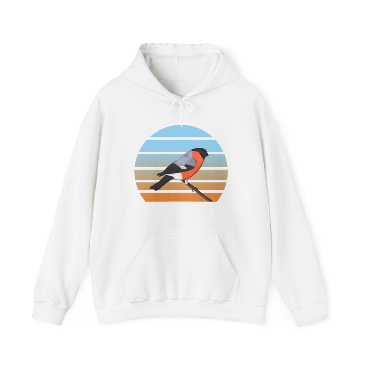 Bullfinch Bird Hoodie –