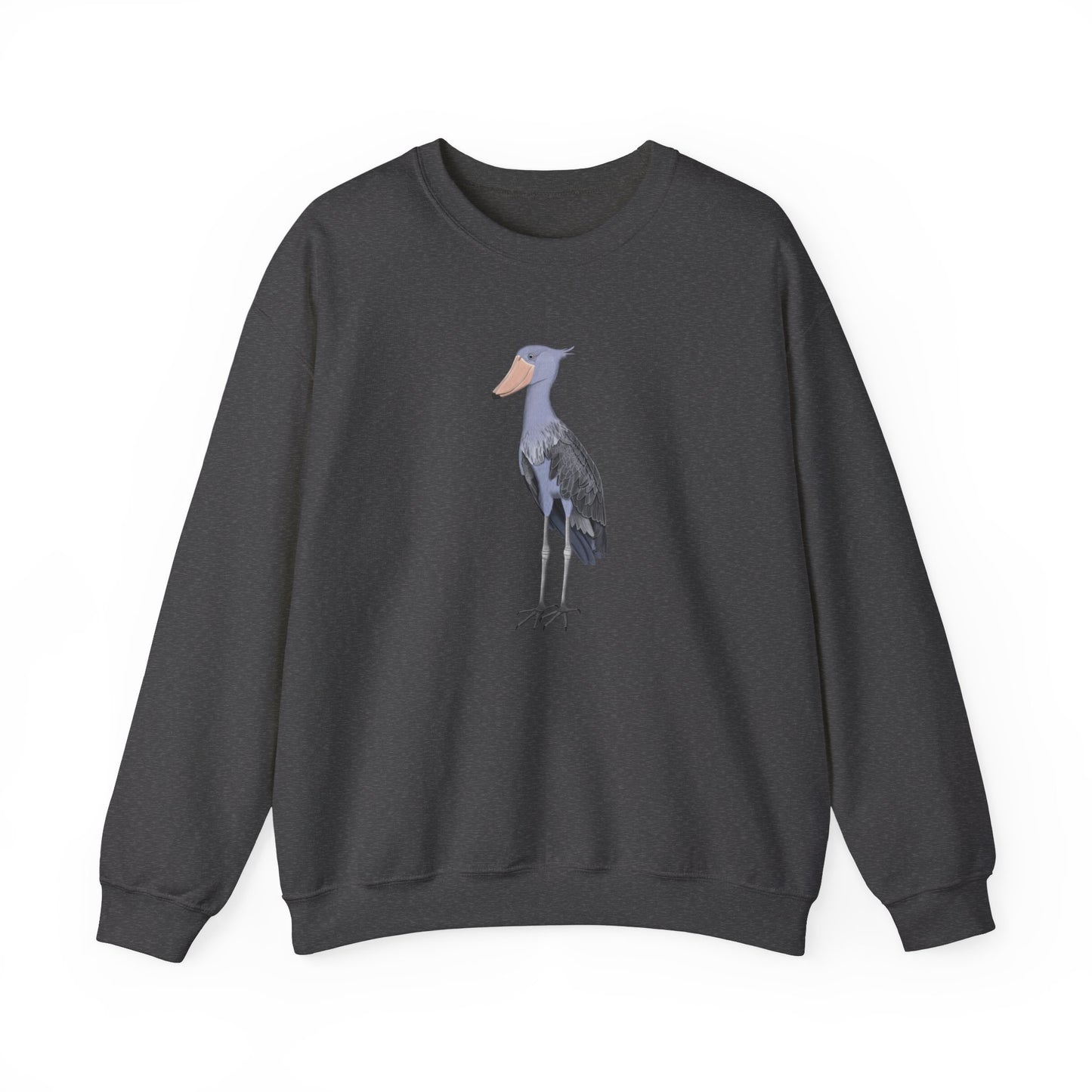 Shoebill Bird Watcher Biologist Crewneck Sweatshirt