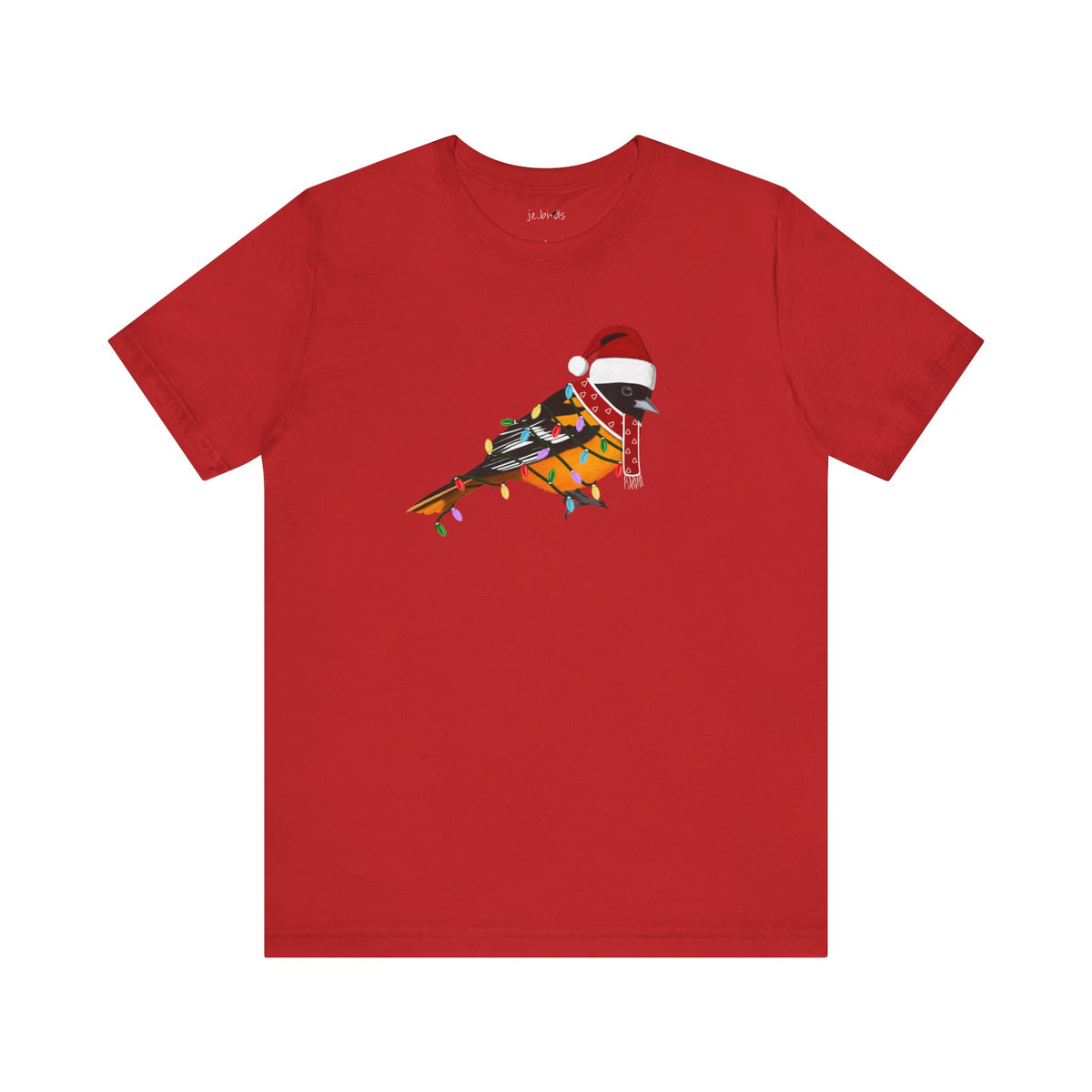 Baltimore Oriole T-Shirt – bird and christmas style