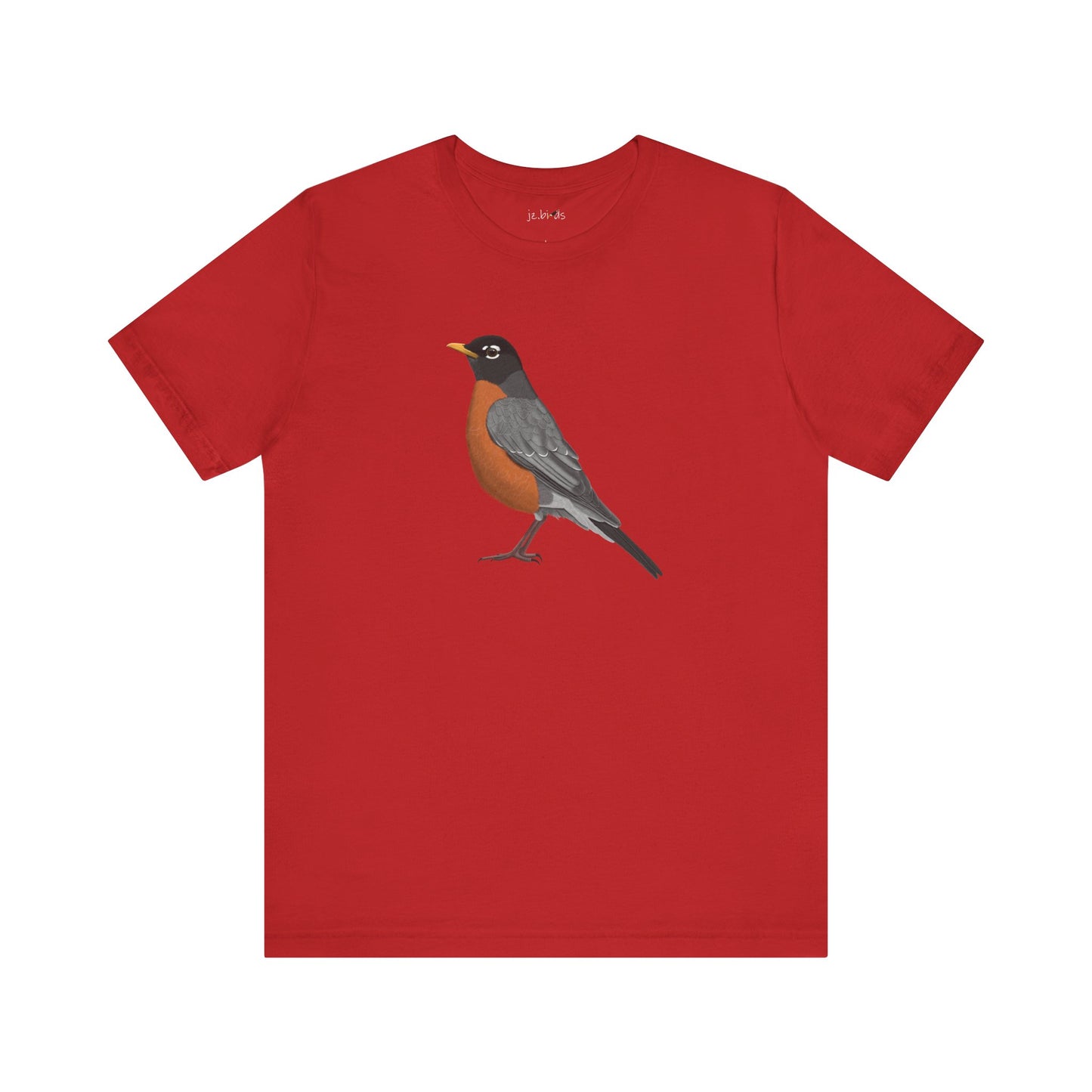American Robin Birding & Birdwatching Bird T-Shirt