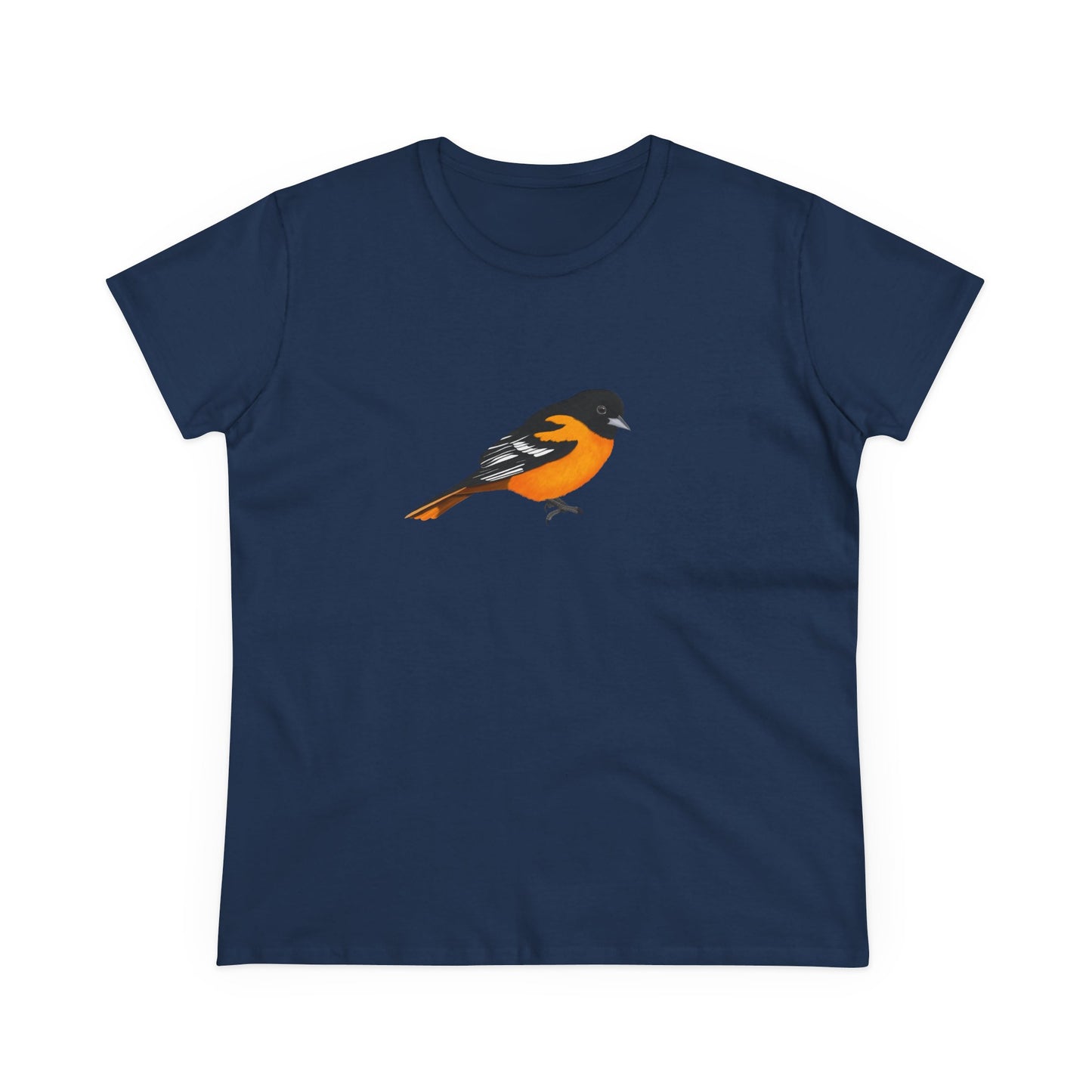 Baltimore Oriole Bird Design for Birdwatchers and Bird Lovers Women's T-Shirt