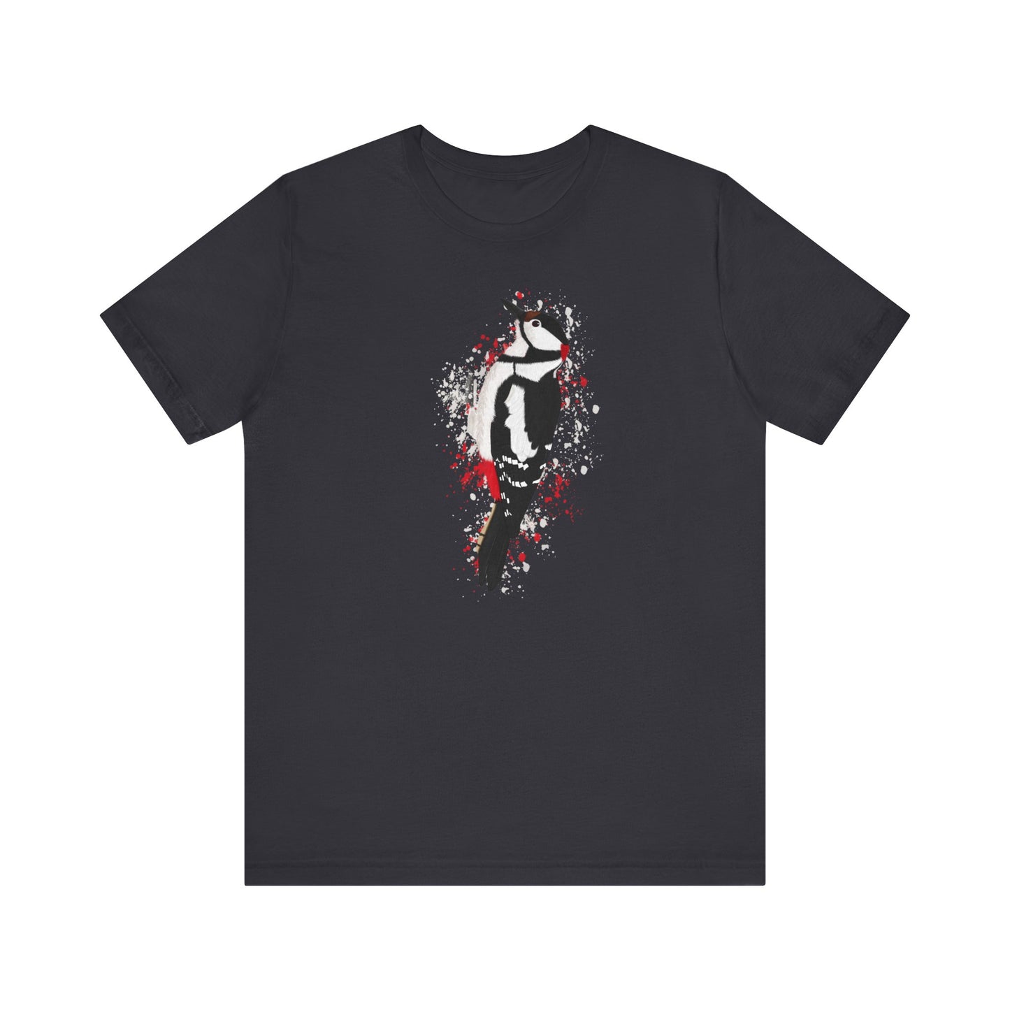 Buntspecht Vogel T-Shirt für Vogelfreunde