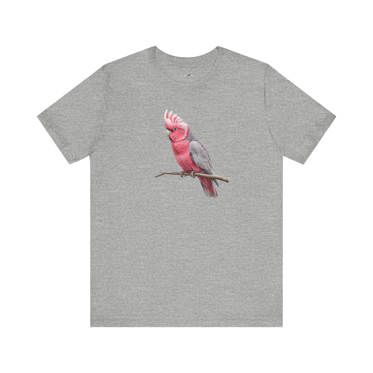 Galah T-Shirt | Unisex Bird Lover Tee Wildlife Birder Gift in Black