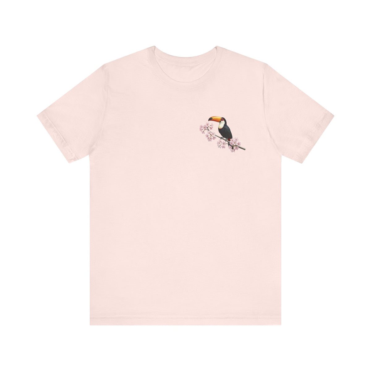 Toucan T-Shirt on bird lover background