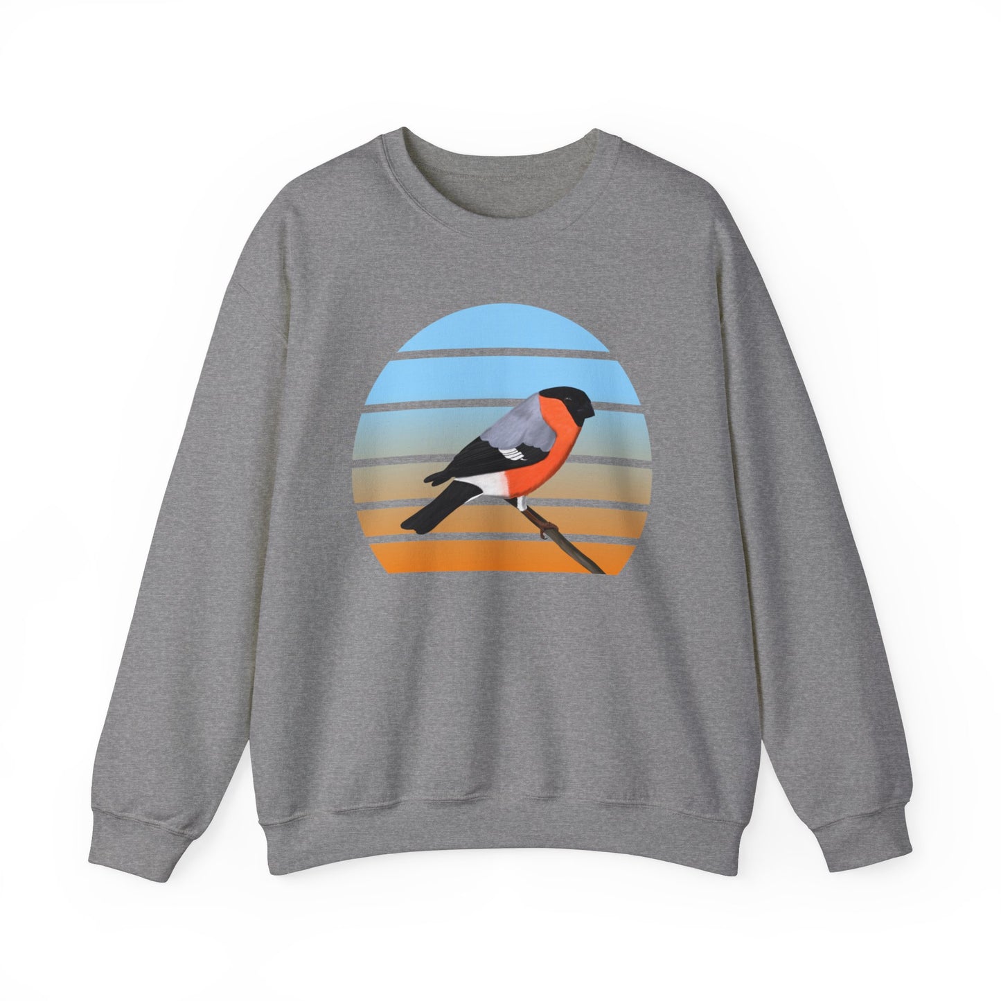 Bullfinch Birdlover Ornithologist Bird Sweatshirt – Crew neck,
