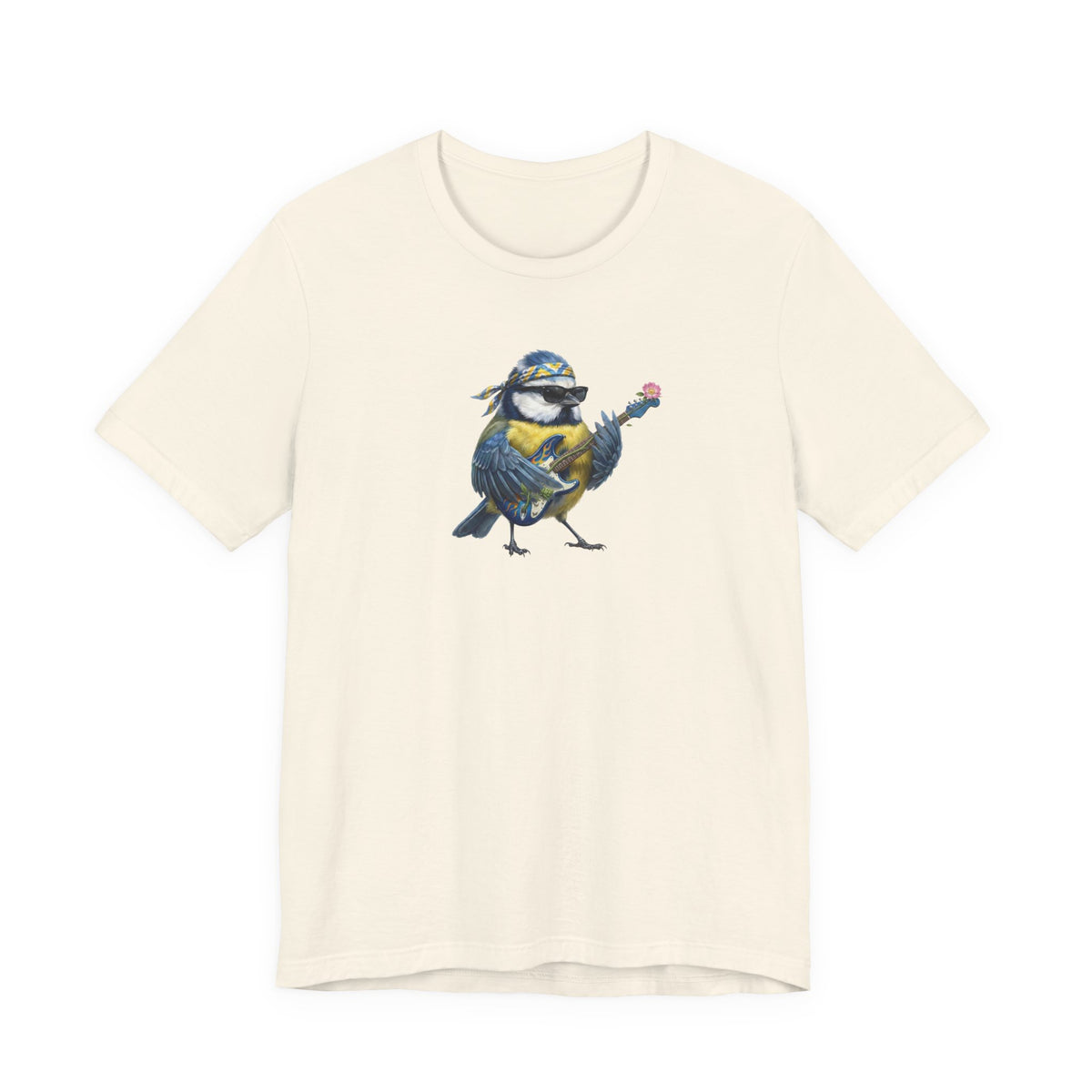 Blaumeise T-Shirt mit band tshirt Hintergrund