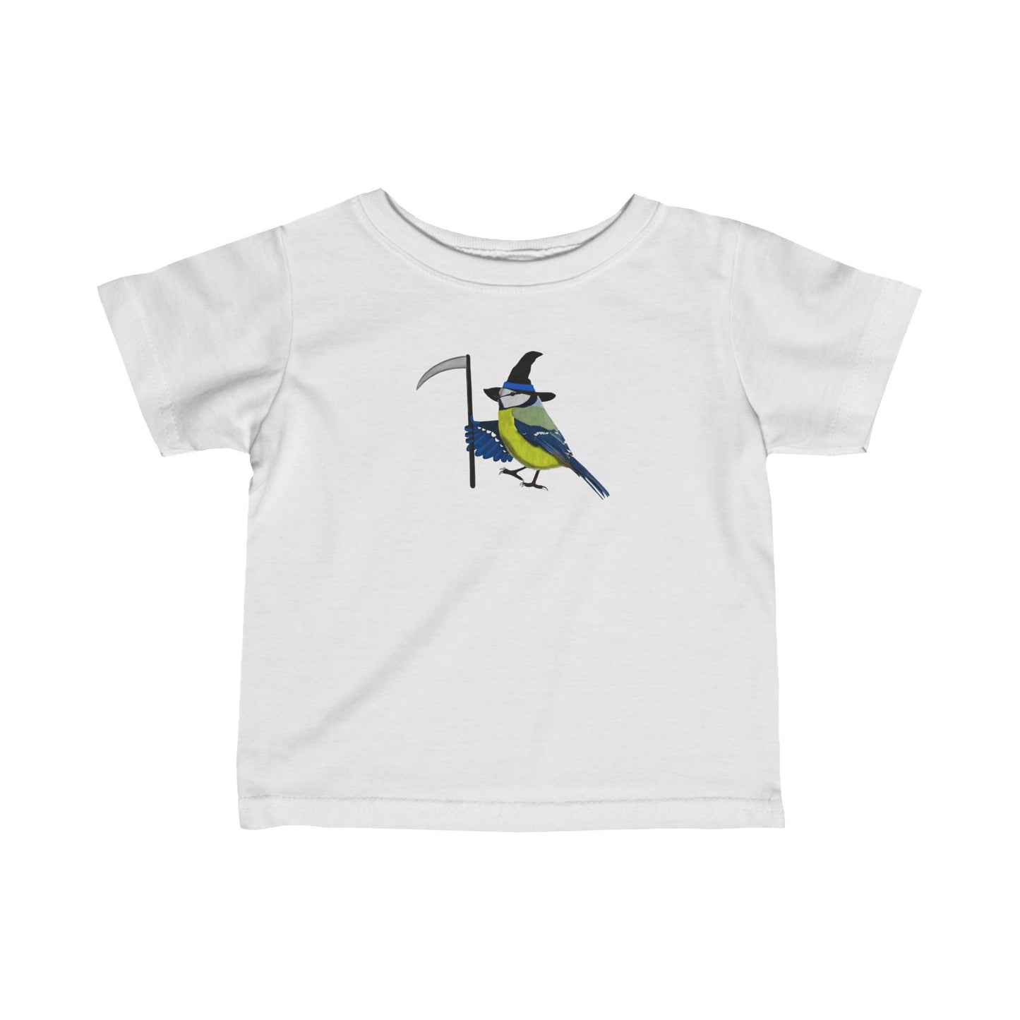 Blue Titmouse Halloween Bird Baby & Toddler T-Shirt