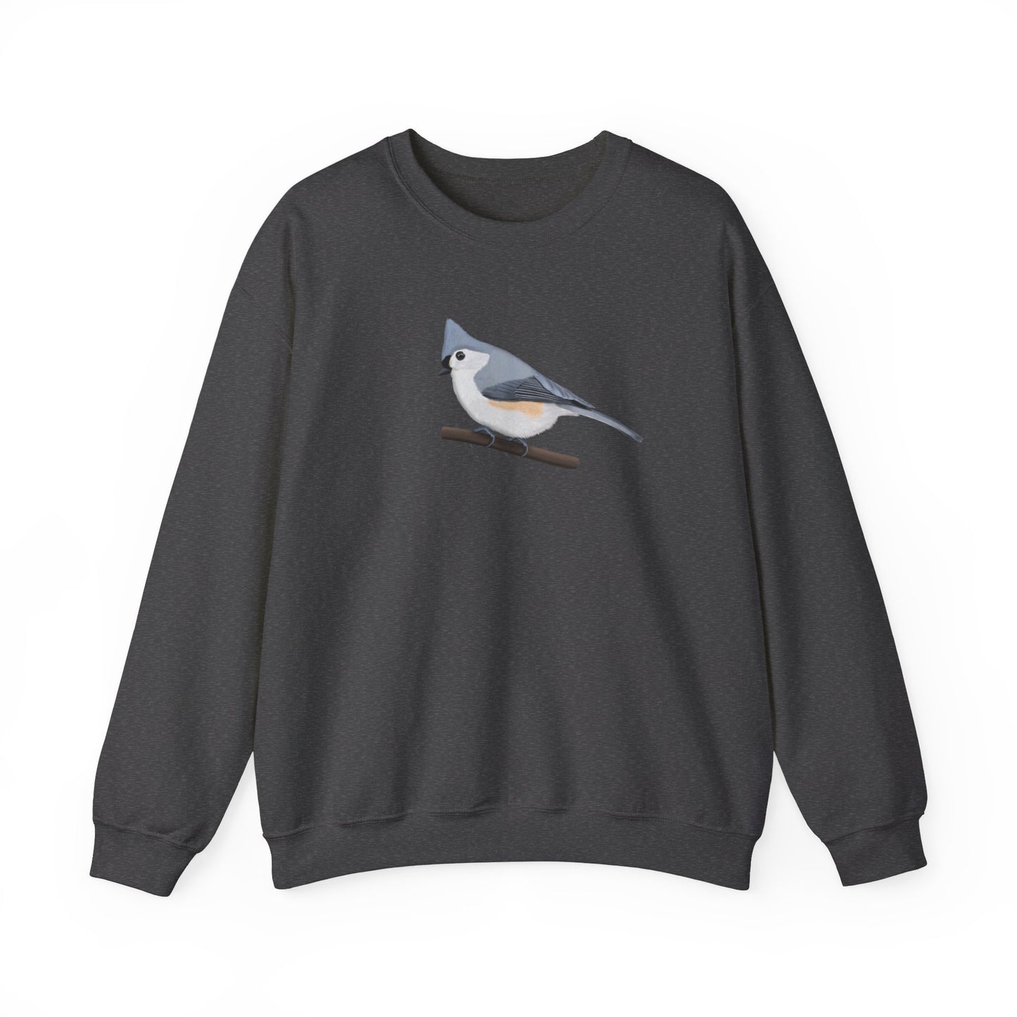 Tufted Titmouse Sweatshirt – Crew neck, DTG