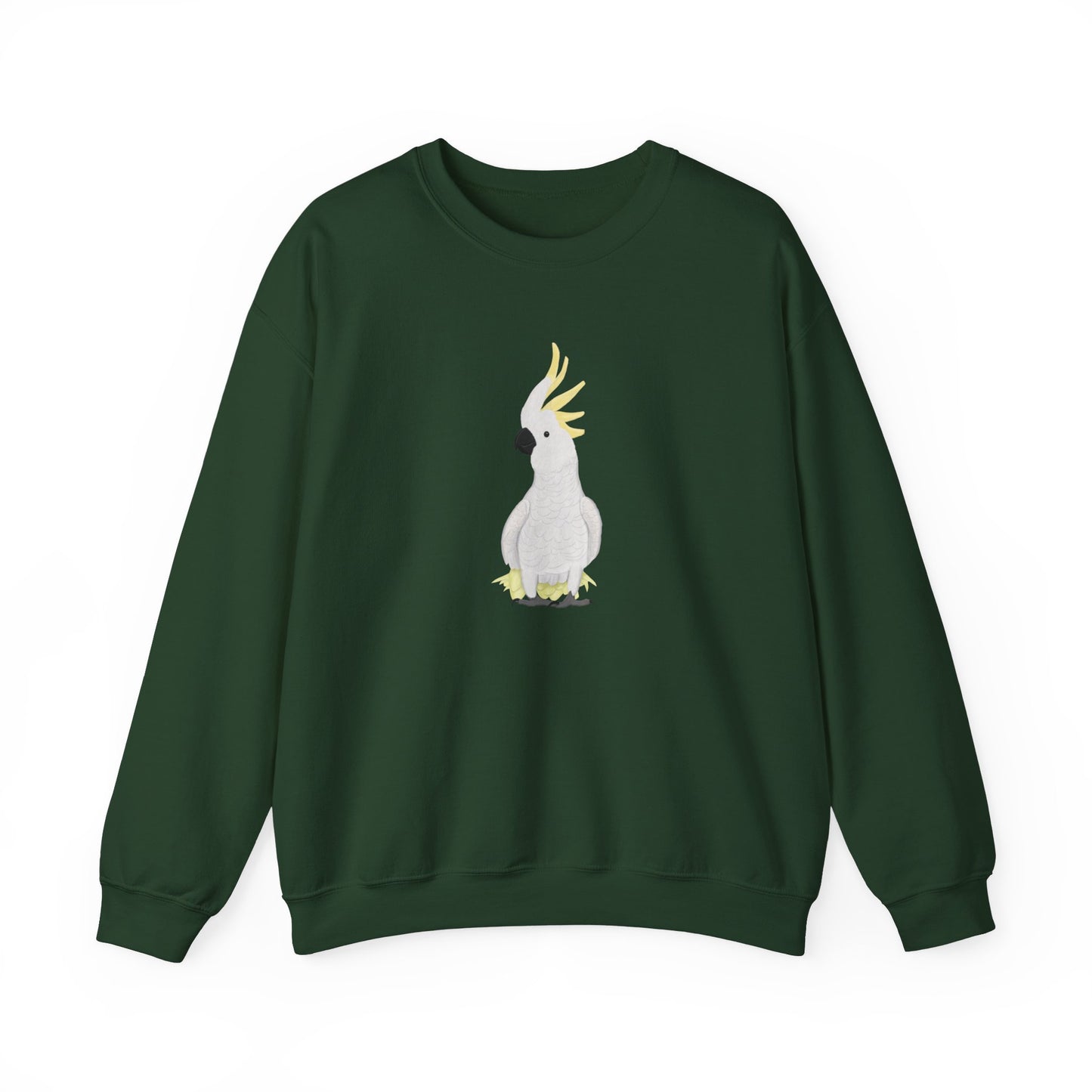 Cockatoo Sweatshirt in Black