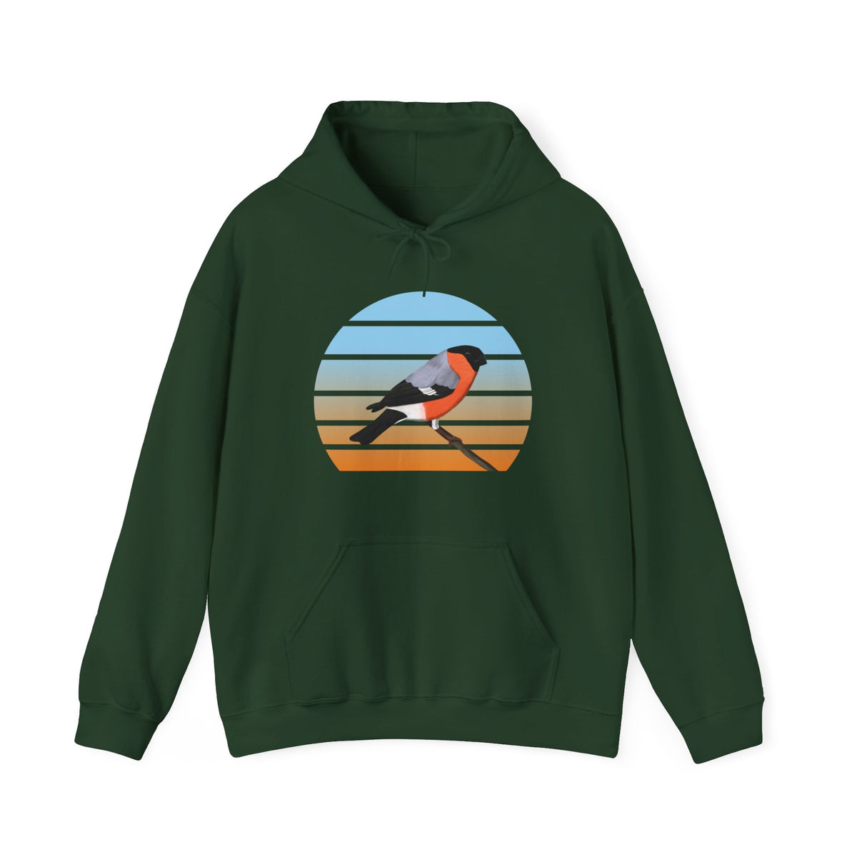 Finch Hoodie – bird and DTG style