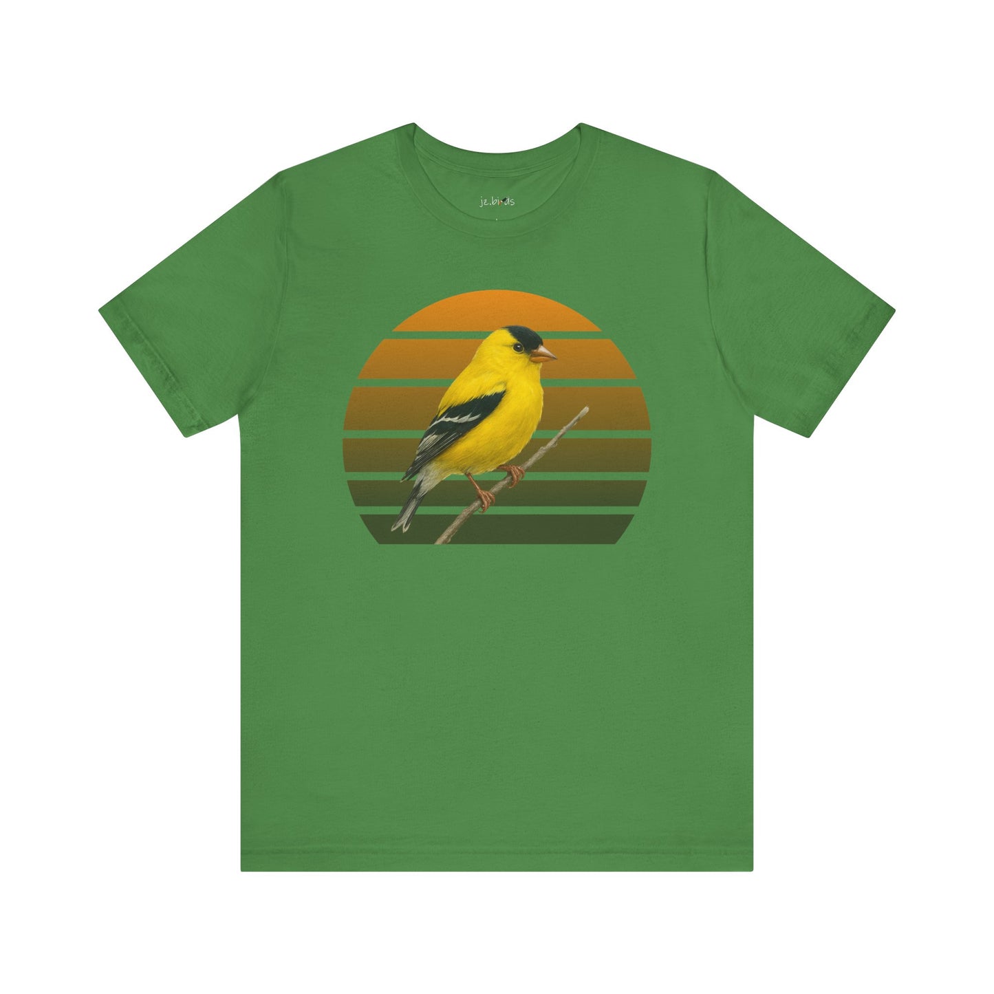American Goldfinch T-Shirt | Unisex Retail Fit Bird Lover Tee | Wildlife Birder Gift