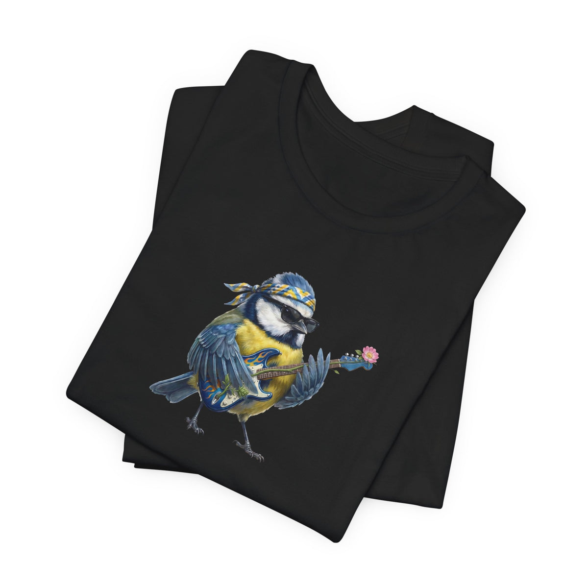 Blaumeise T-Shirt – band tshirt und bird graphic tee Stil