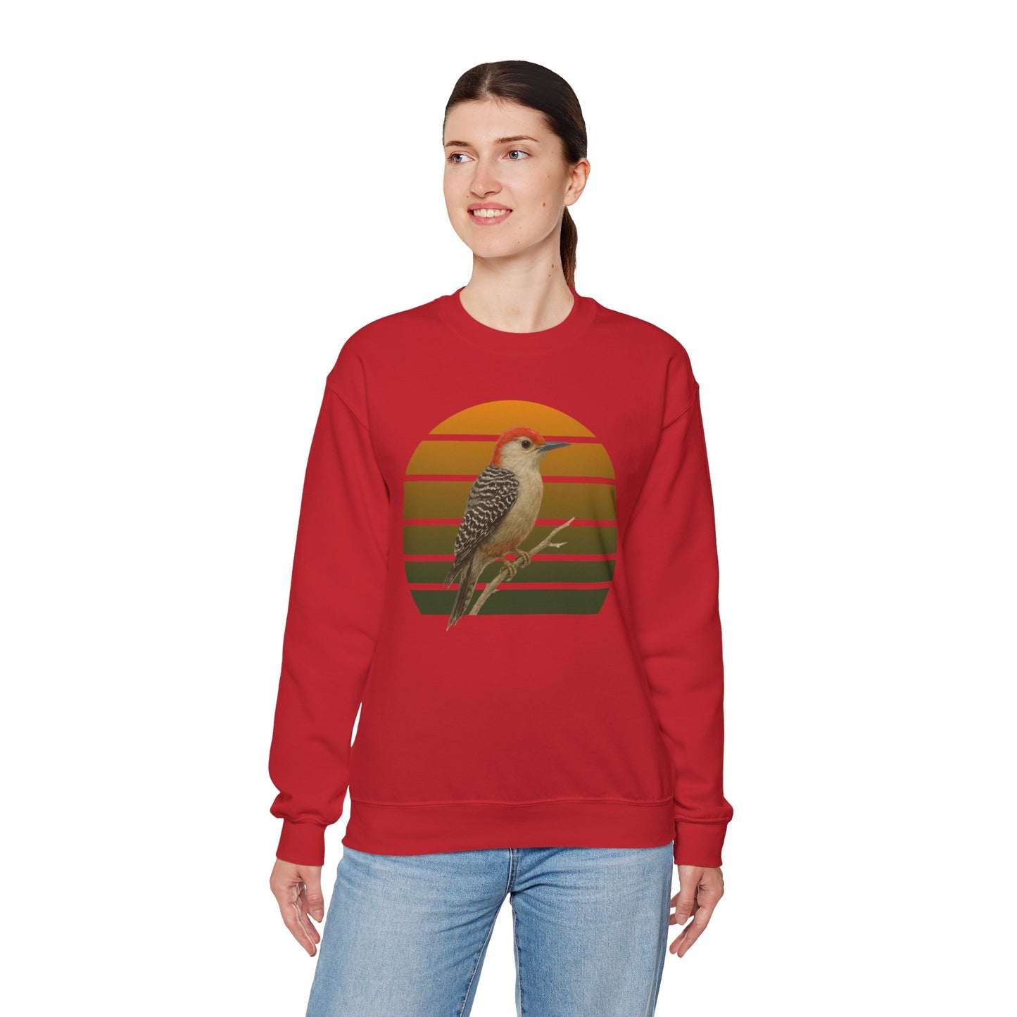 Red Bellied Woodpecker Bird Lover & Bird Watching Bird Sweatshirt