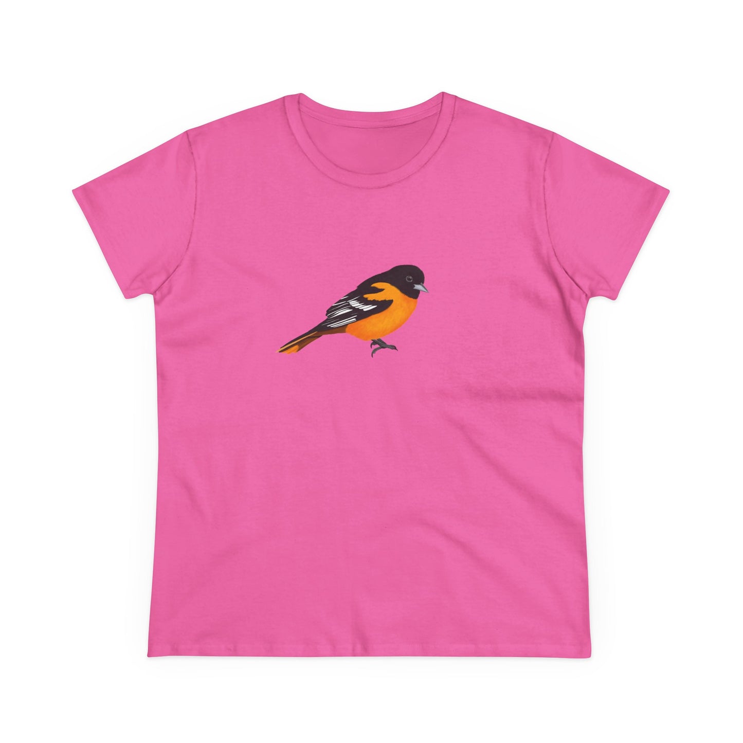 Baltimore Oriole Bird Design for Birdwatchers and Bird Lovers Women's T-Shirt