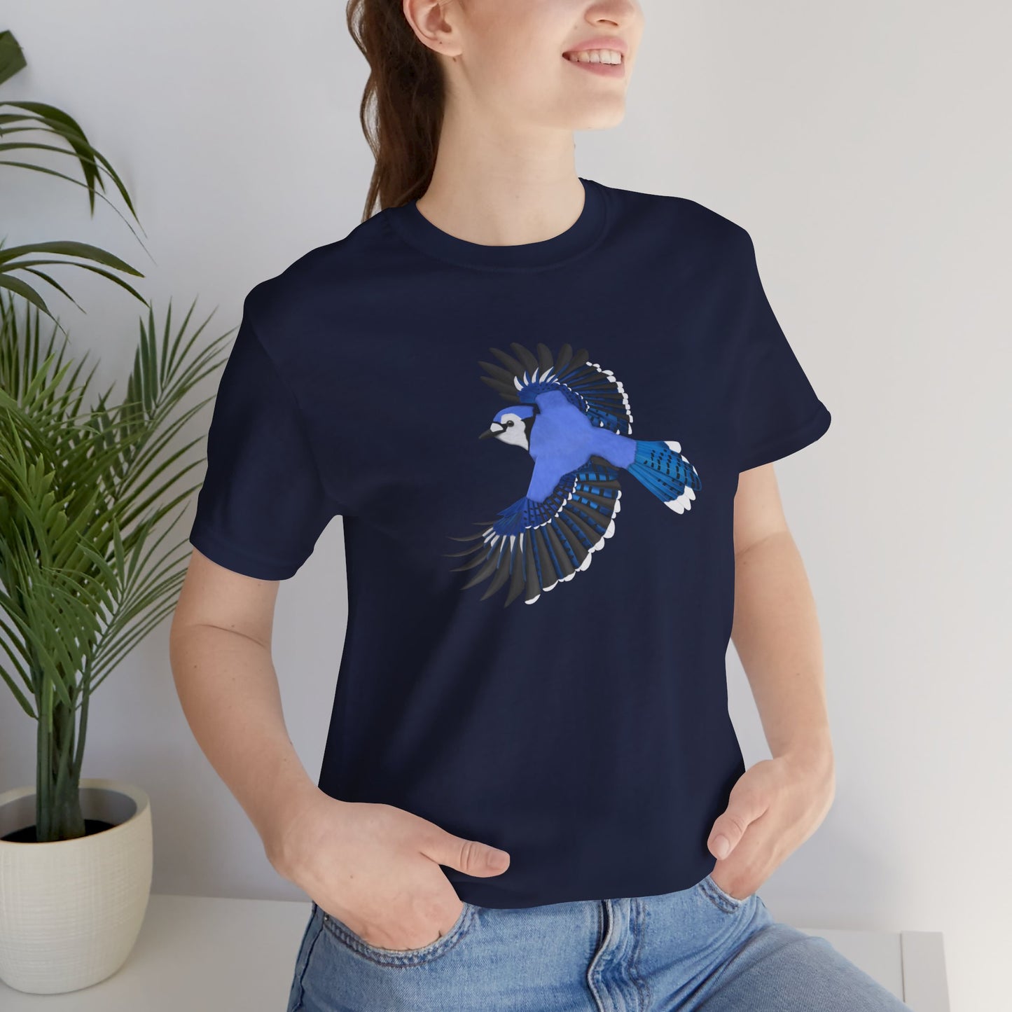 Blue Jay Birdwatcher Biologist Bird T-Shirt