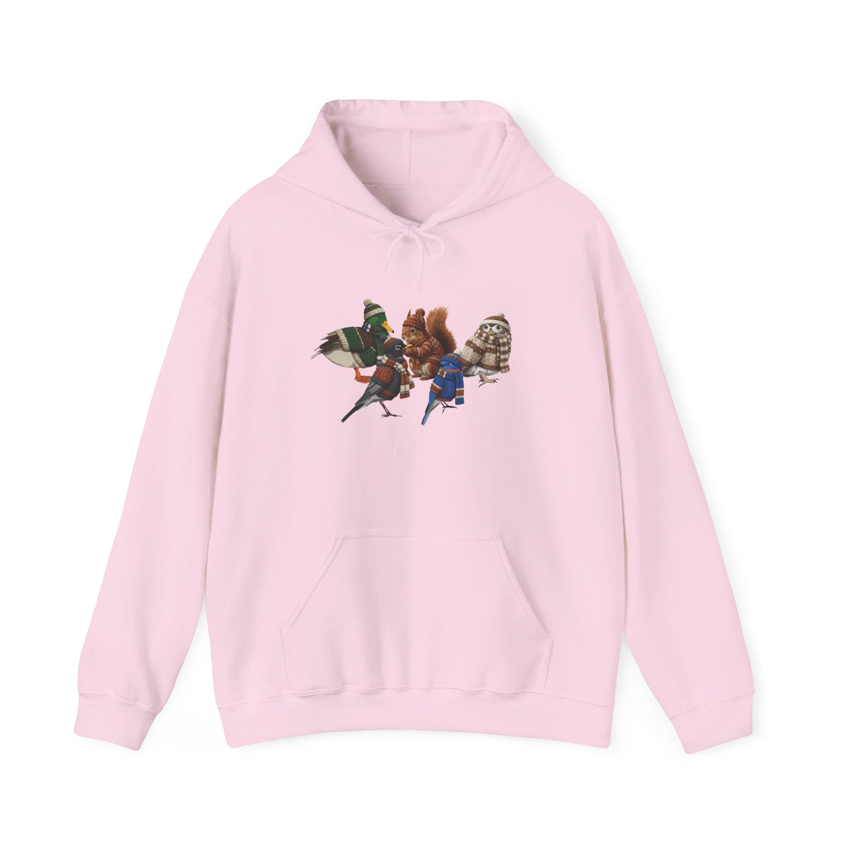 Funny Winter Hoodie: The Ultimate Cozy Bird Squad Hoodie – and lover style
