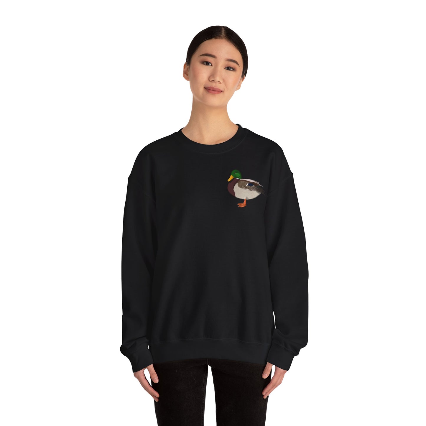 Stockente Vogel Sweatshirt für Naturfreunde und Vogelbeobachter – Animal Graphic Tee, Vogelmotiv