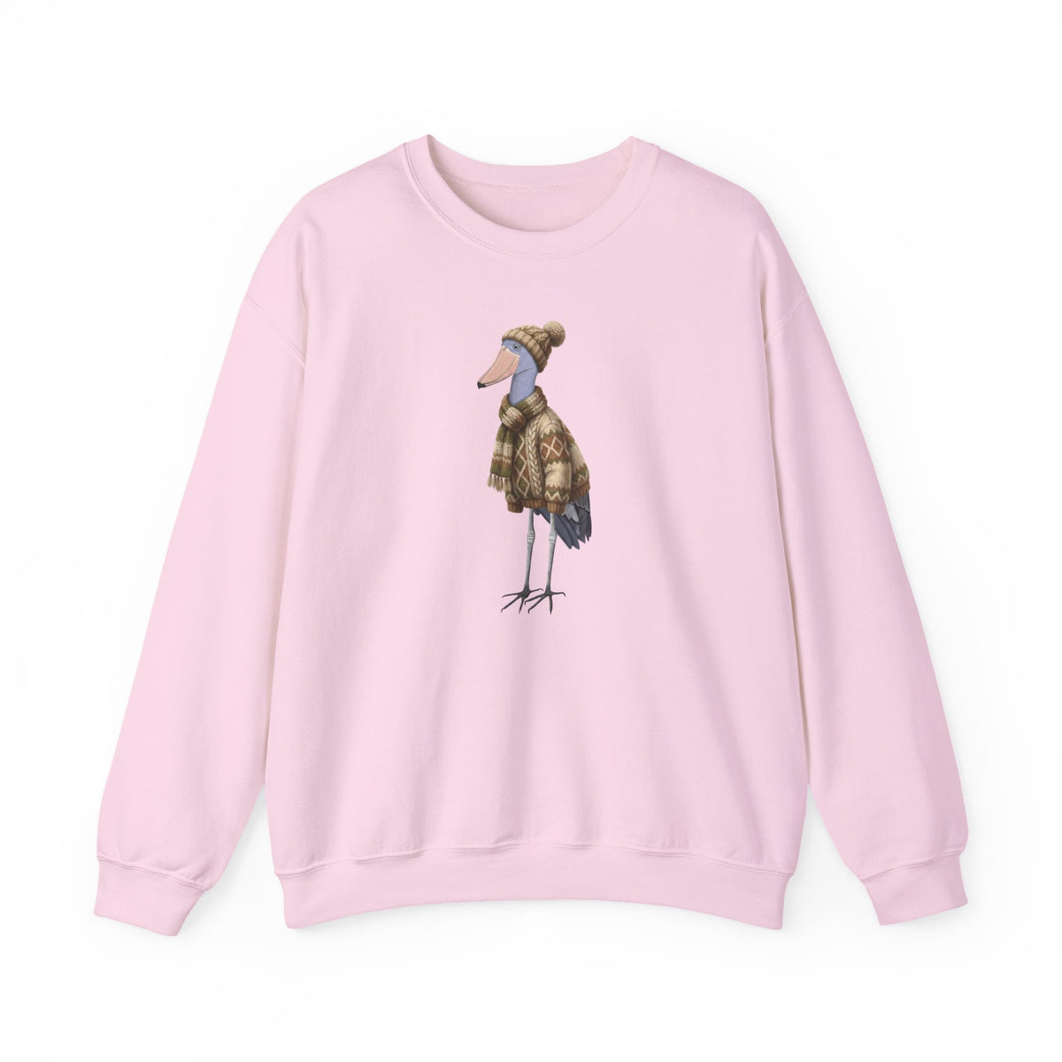 Shoebill Cozy Sweatshirt – Animal Lover Gift and Avian Enthusiast style