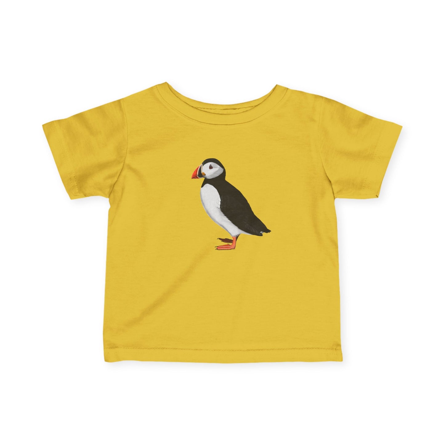 Süßes Papageitaucher Vogel Tiermotiv T-Shirt für Babys und Kleinkinder