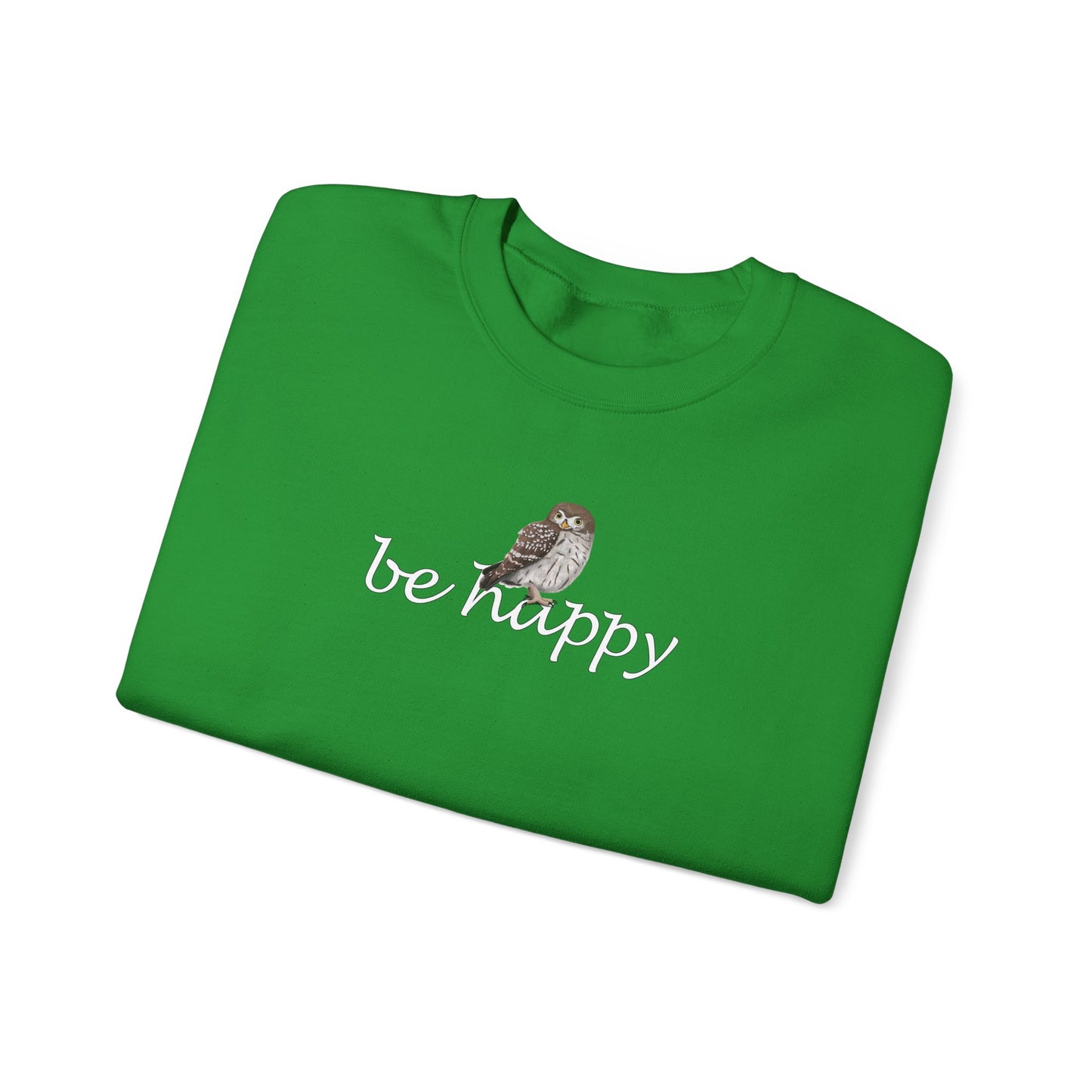 Owl Be Happy Bird Birding & Birdwatching Sweatshirt