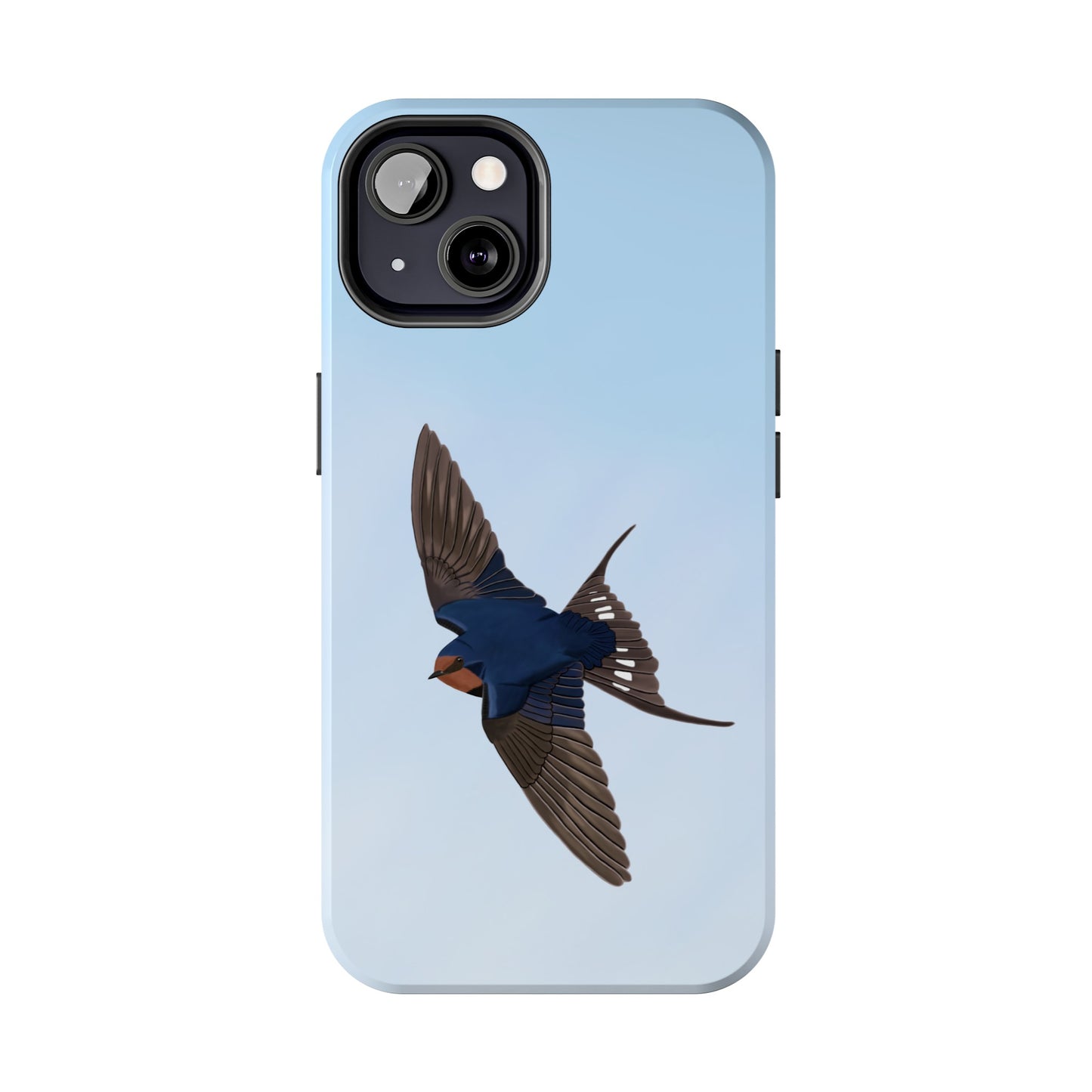 Barn Swallow Bird Art Tough Phone Case