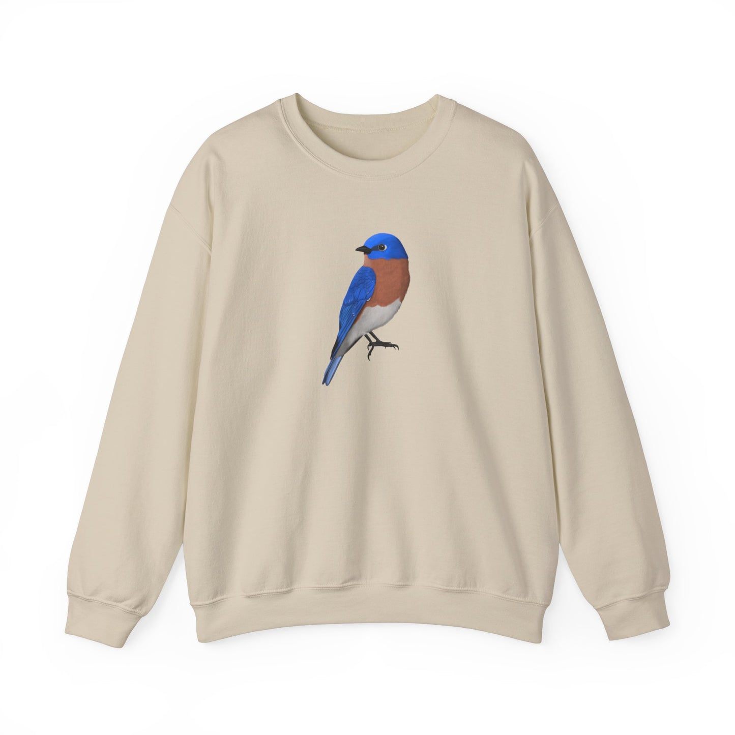 Bluebird Bird Watcher Biologist Crewneck Sweatshirt
