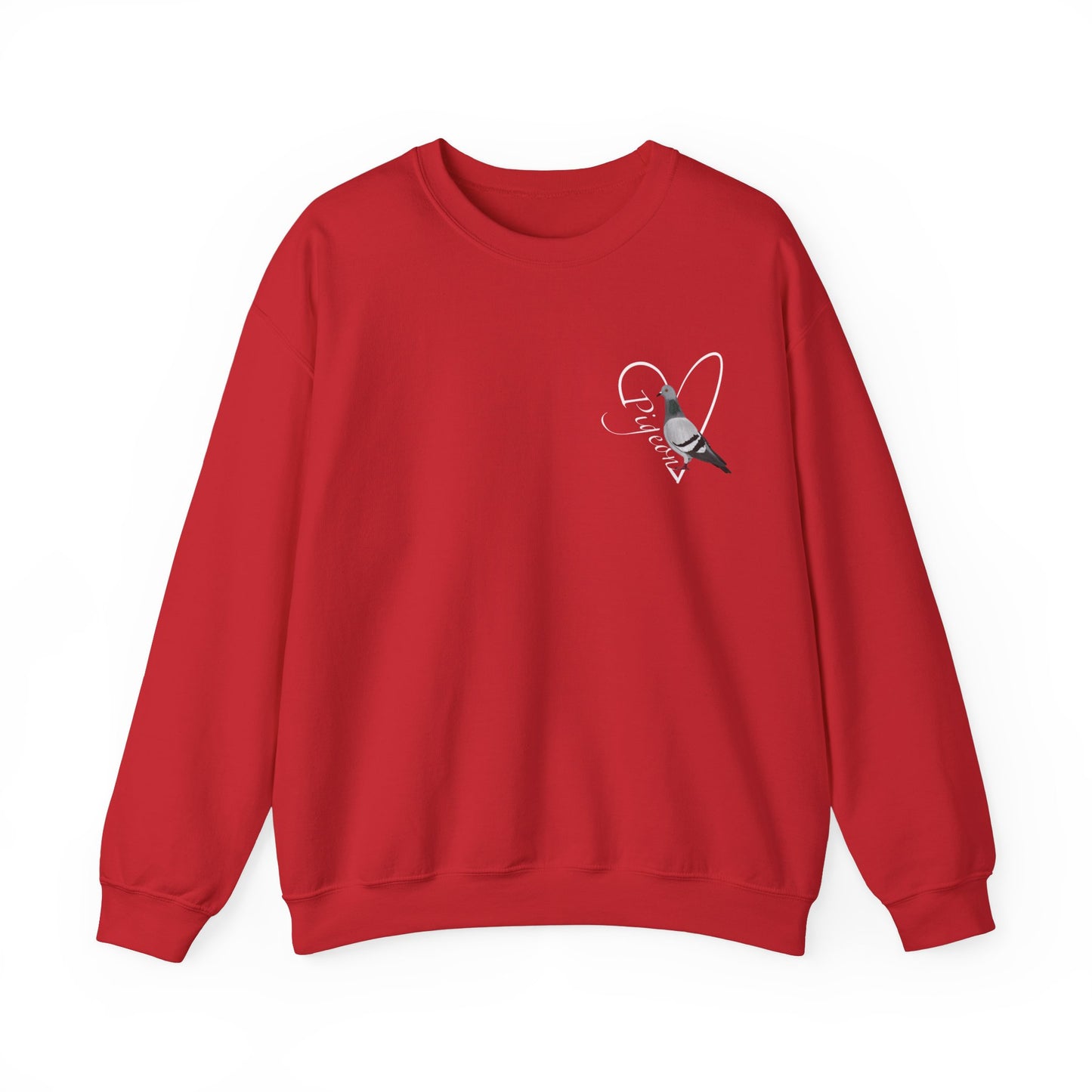Pigeon Sweatshirt on Crew neck background